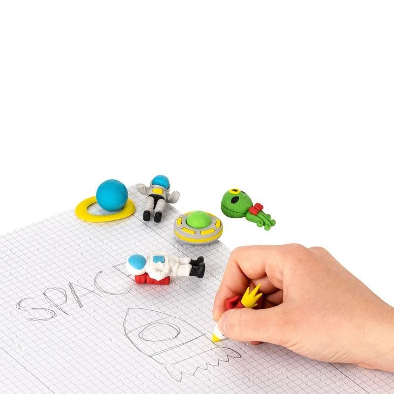 Trendhaus - SPACE ADVENTURE Radierer 2er-Set
