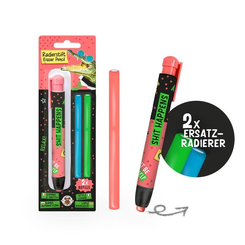 Trendhaus - Radierstift mit Refills
