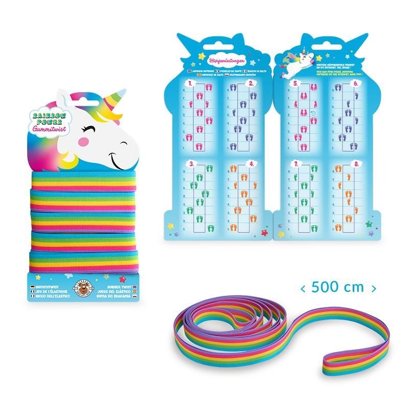 Trendhaus - RAINBOW POWER Gummitwist 5m