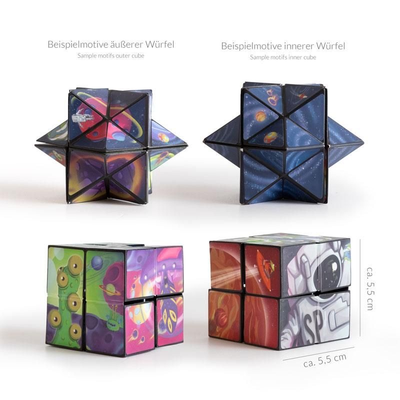 Trendhaus - SPACE ADVENTURE Magic Cube Infinity 2in1