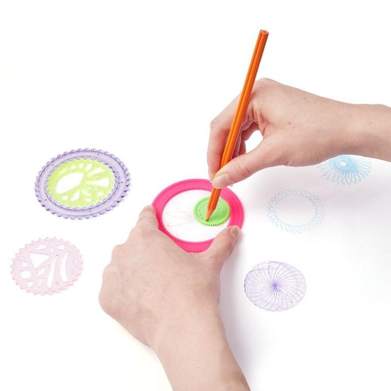Trendhaus - GOOD FEELINGS Spirographen & Mandala-Set