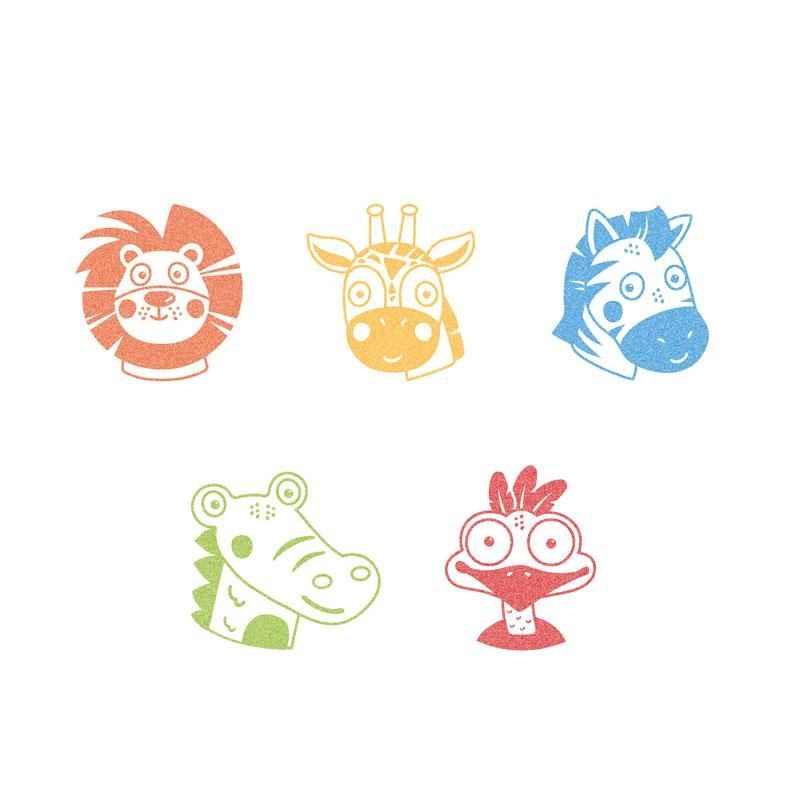 Trendhaus - Stempel-Set selbstfärbend 5-tlg.