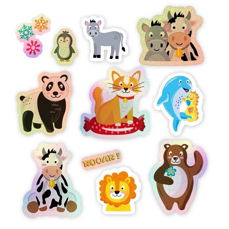 Trendhaus - Tier-Stickerbuch 90-teilig