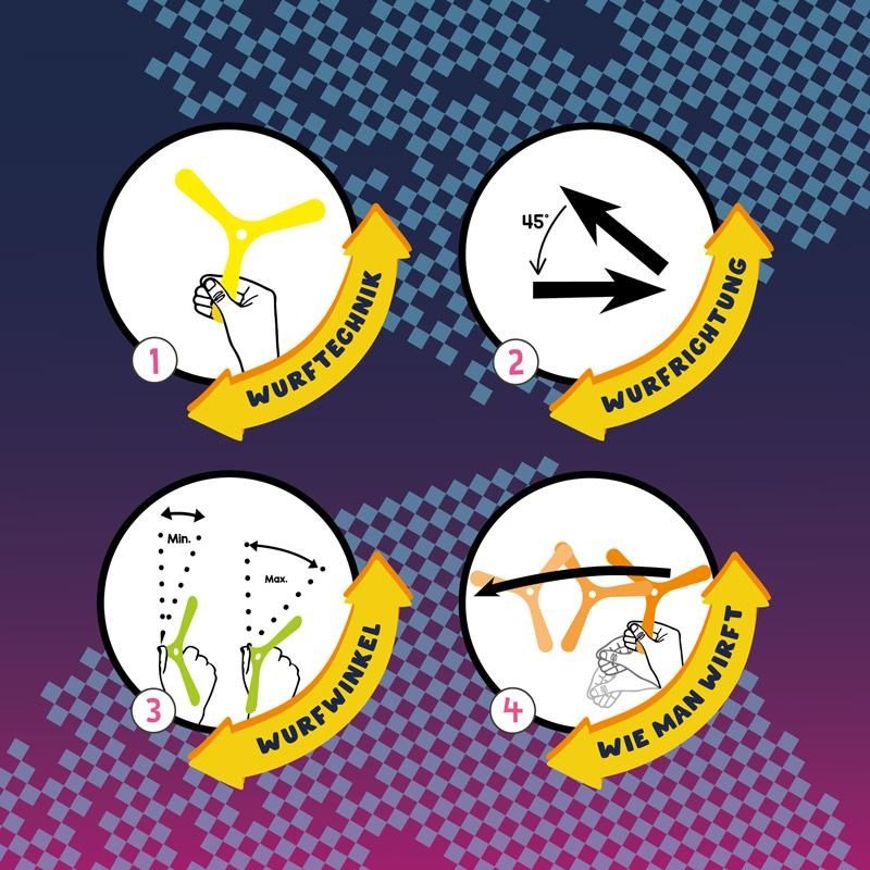 Trendhaus - TAKE ACTION Outdoor Active Boomerang