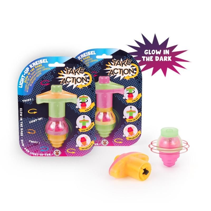 Trendhaus - TAKE ACTION Light-Up Kreisel