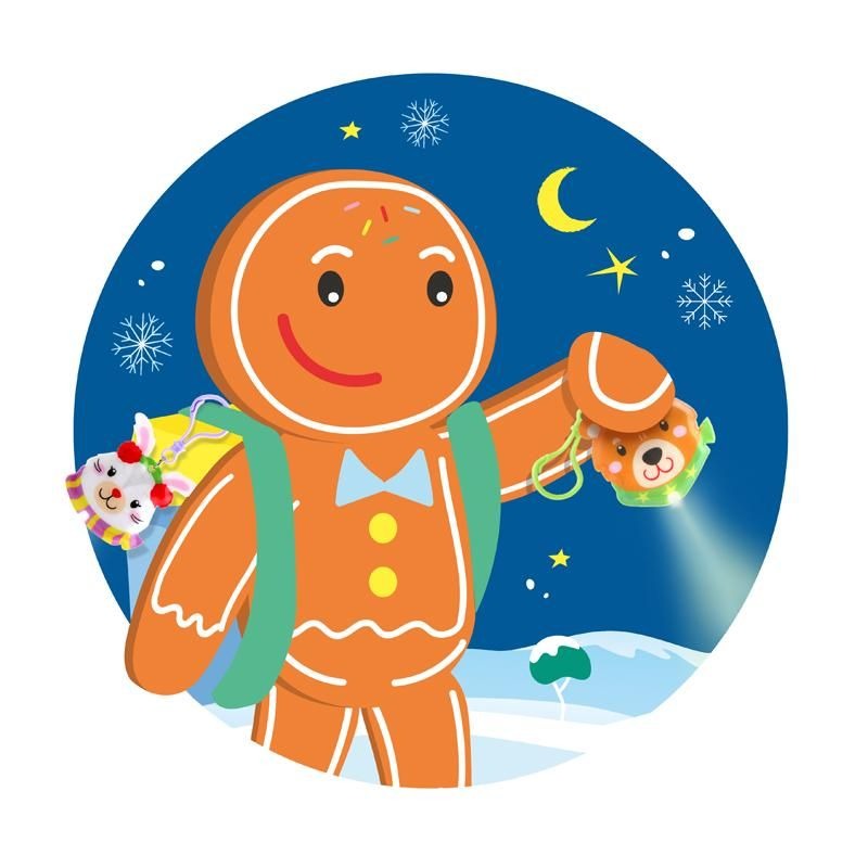 Trendhaus - MAGIC MOMENTS Taschenlicht mit Karabiner