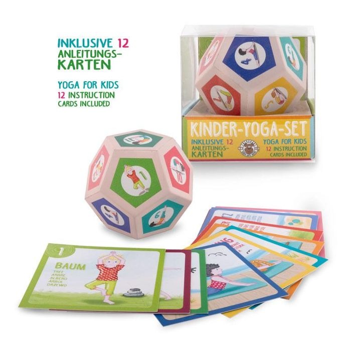 Trendhaus - Yoga-Würfel-Set für Kinder