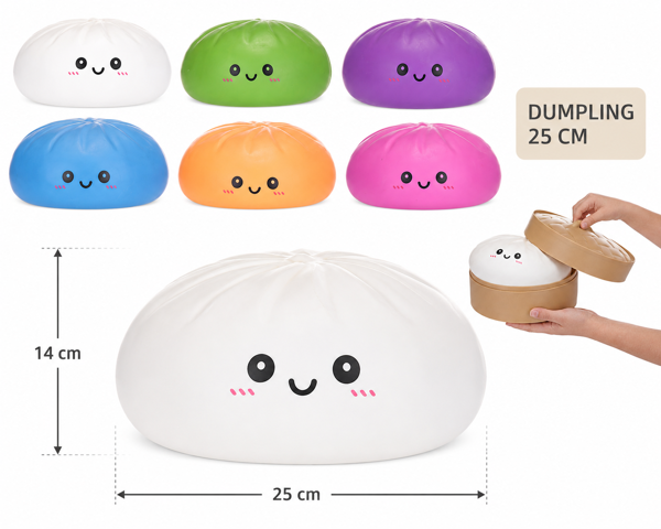 Triton-X - XXL Kawaii Foodiez Dumpling 25cm