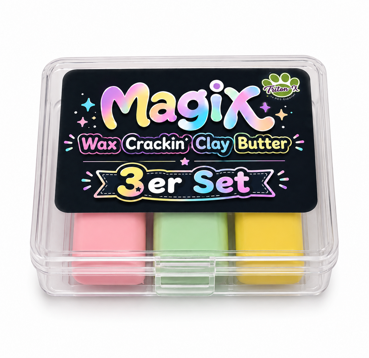 Triton-X - MagiX Wax Crackin' Clay Butter 3er