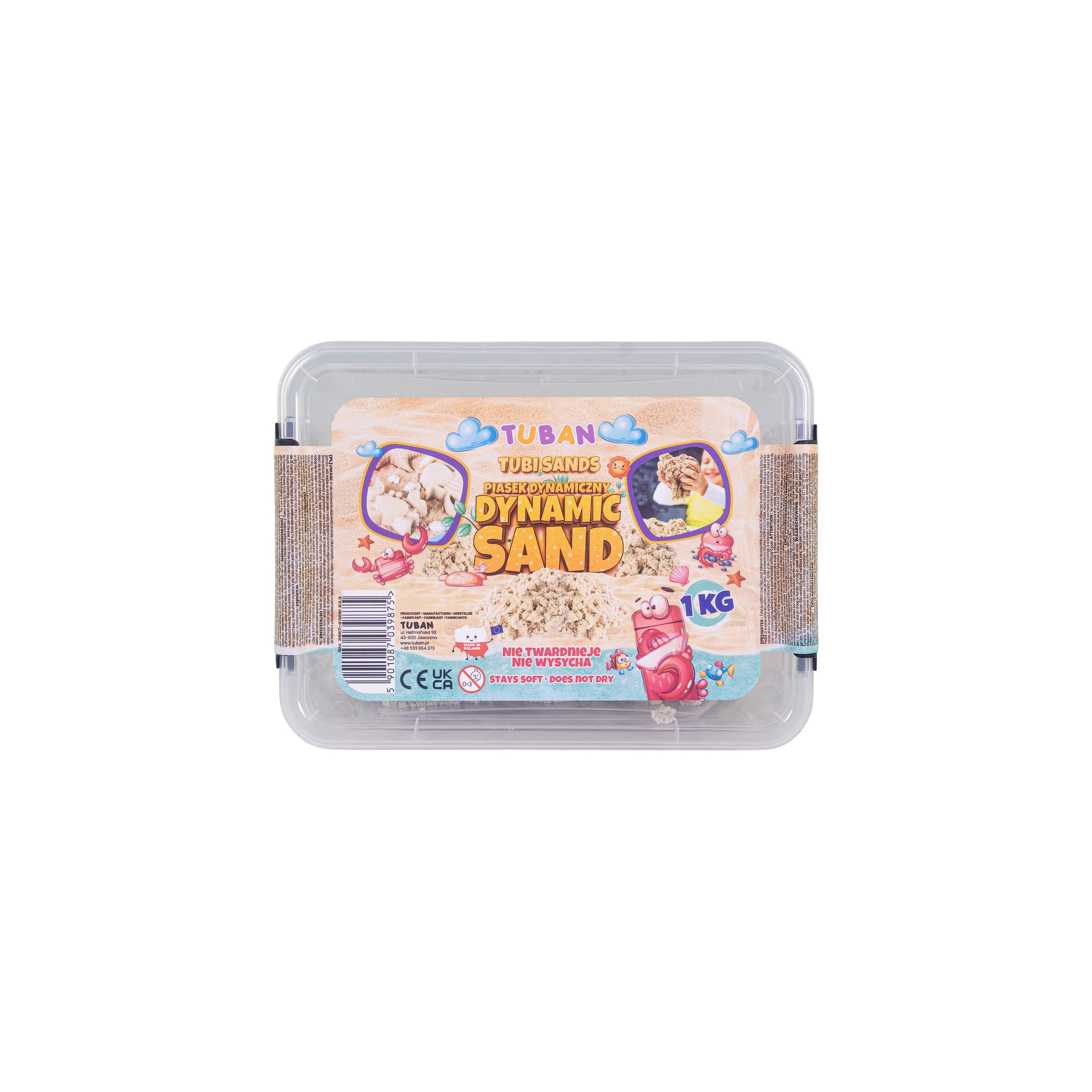 TUBAN - Tubi Sand Dynamic Sand natural 2,5kg Box