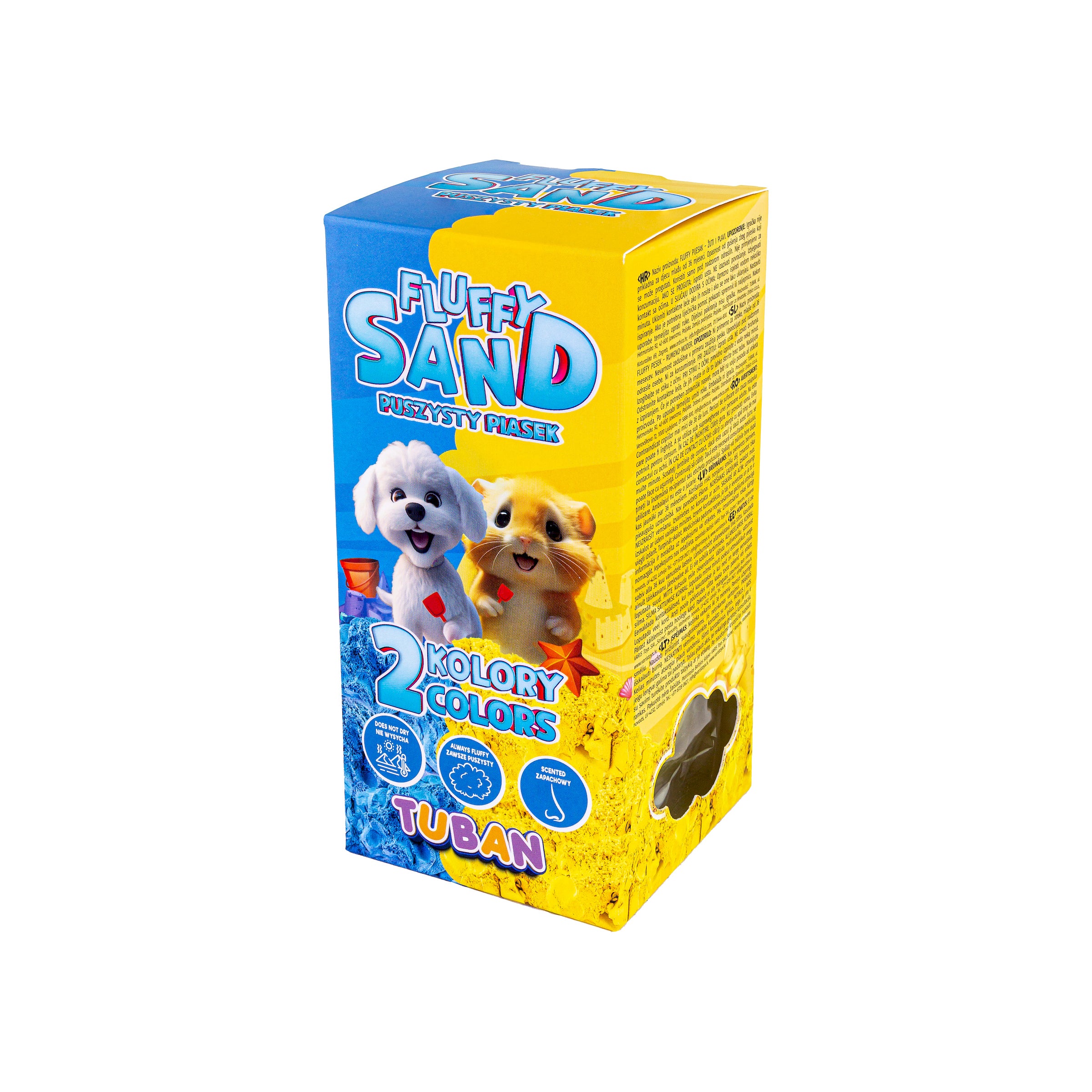 TUBAN - Fluffy Sand Blue & Yellow