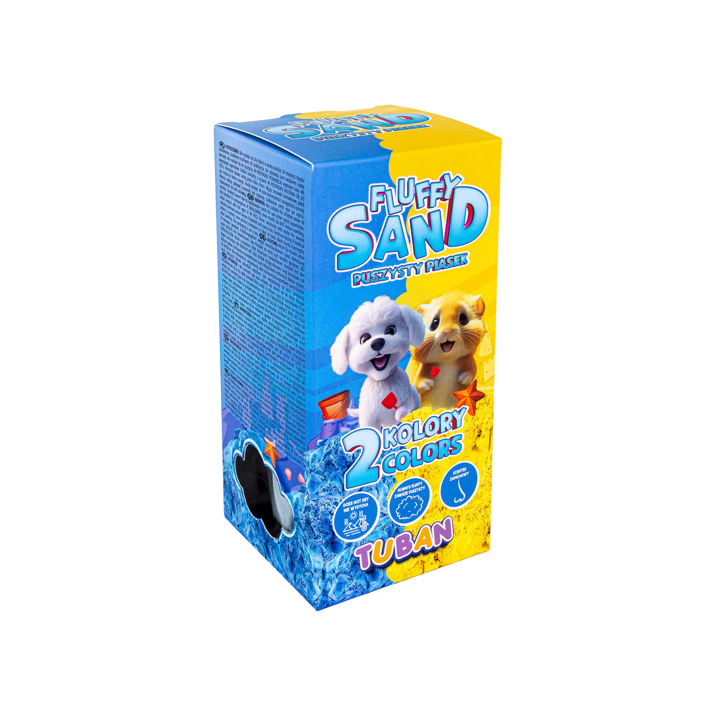 TUBAN - Fluffy Sand Blue & Yellow