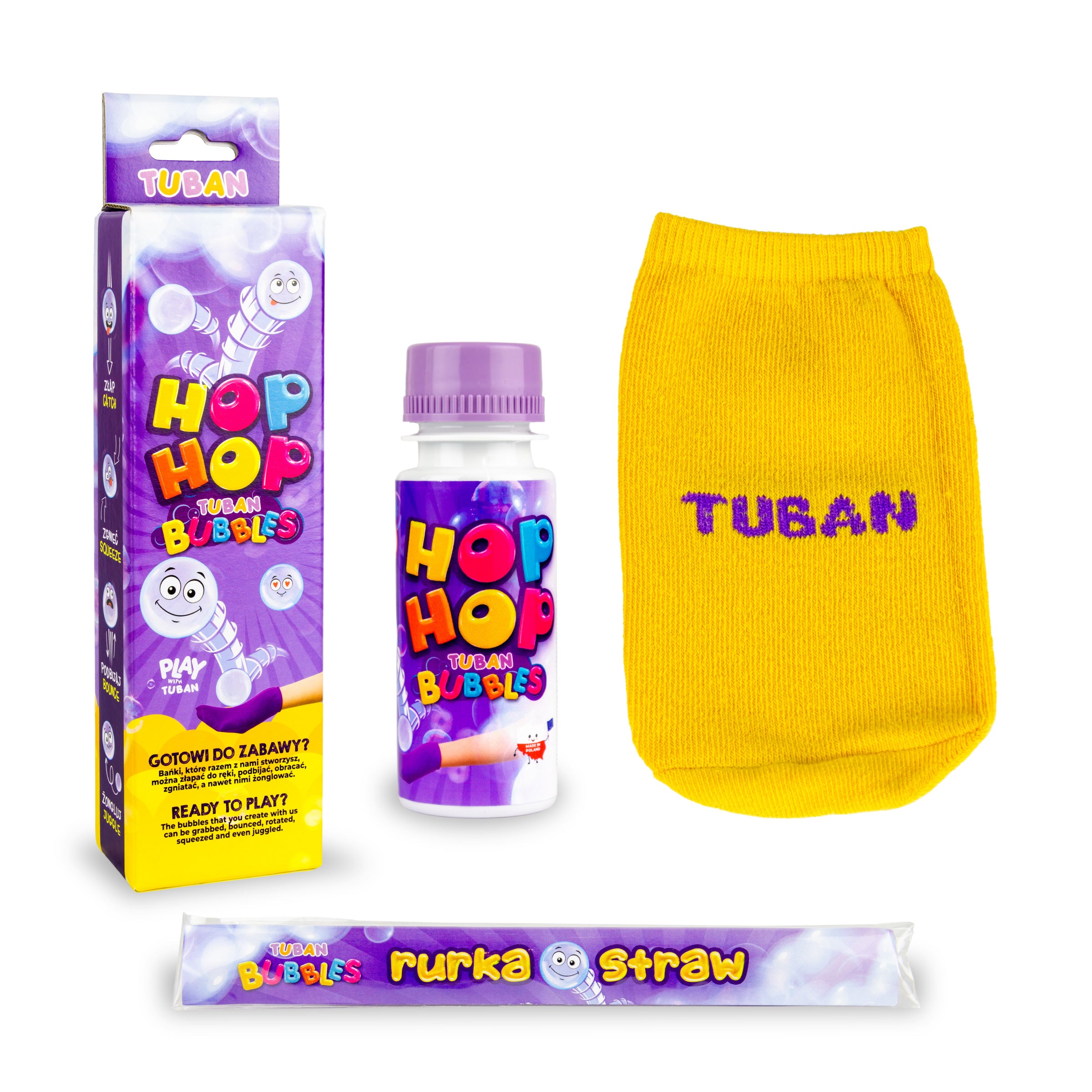 TUBAN - Seifenblasen-Set Bouncing Bubbles