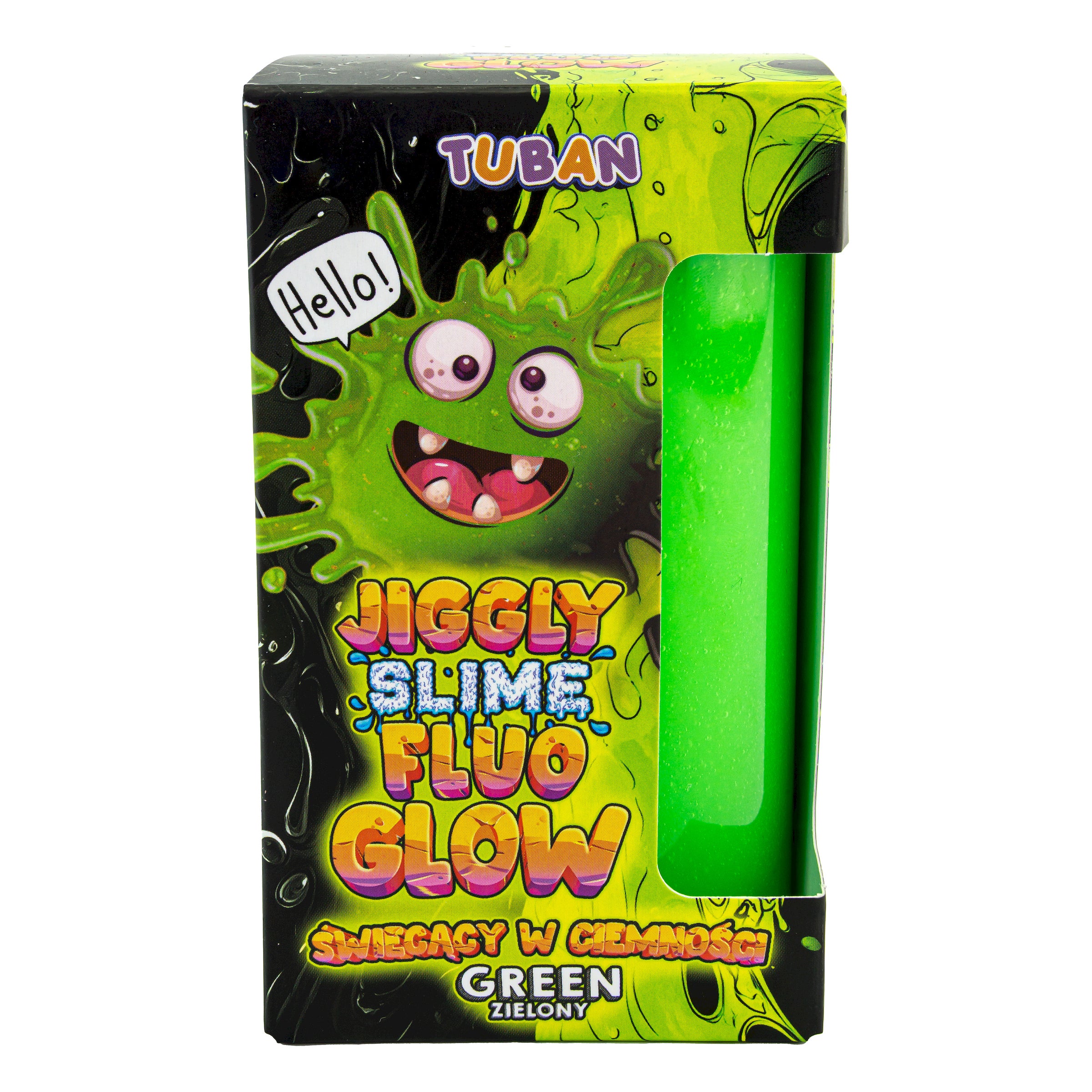 TUBAN - Jiggly Slime Fluo Neon Green 430g