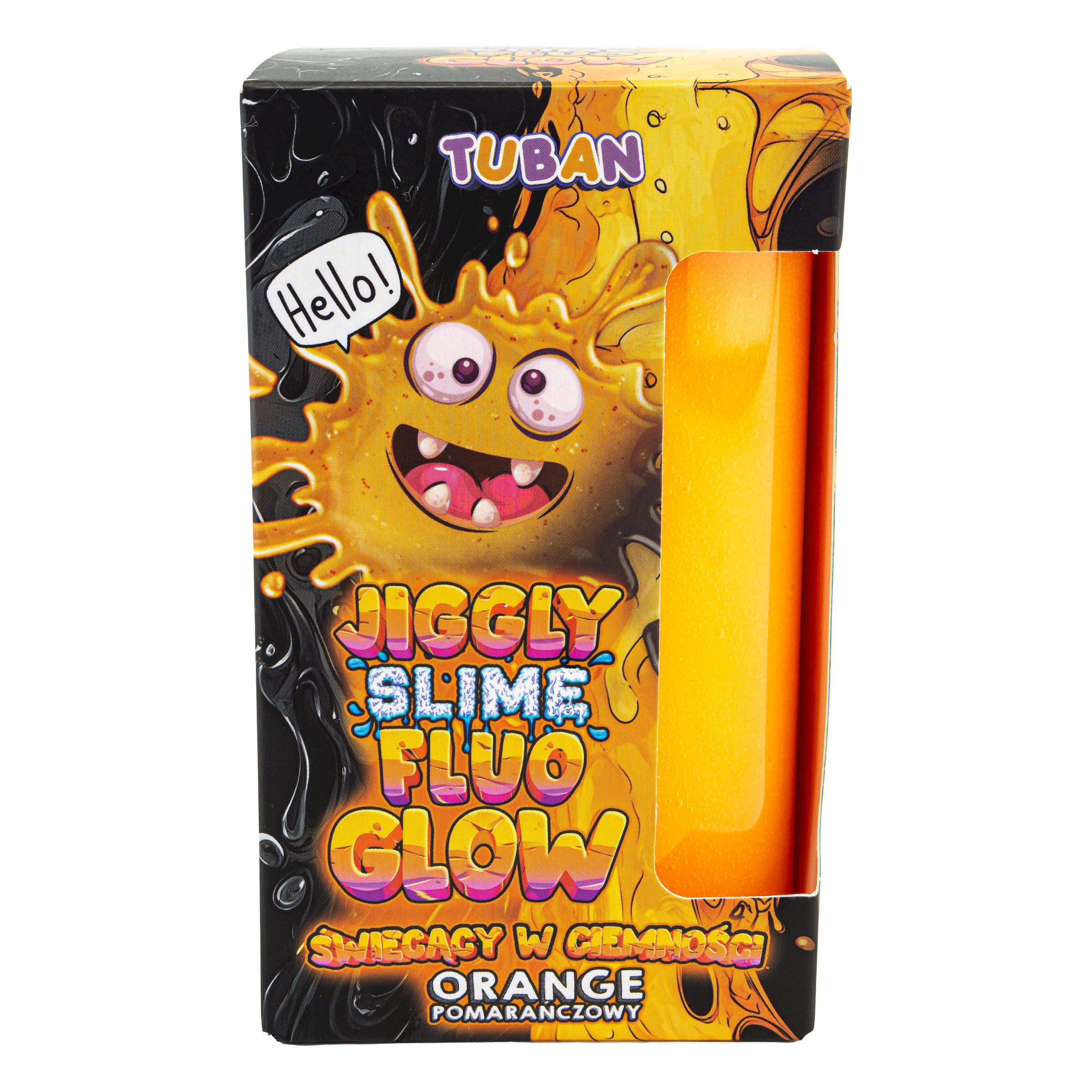 TUBAN - Jiggly Slime Fluo Neon Orange 430g