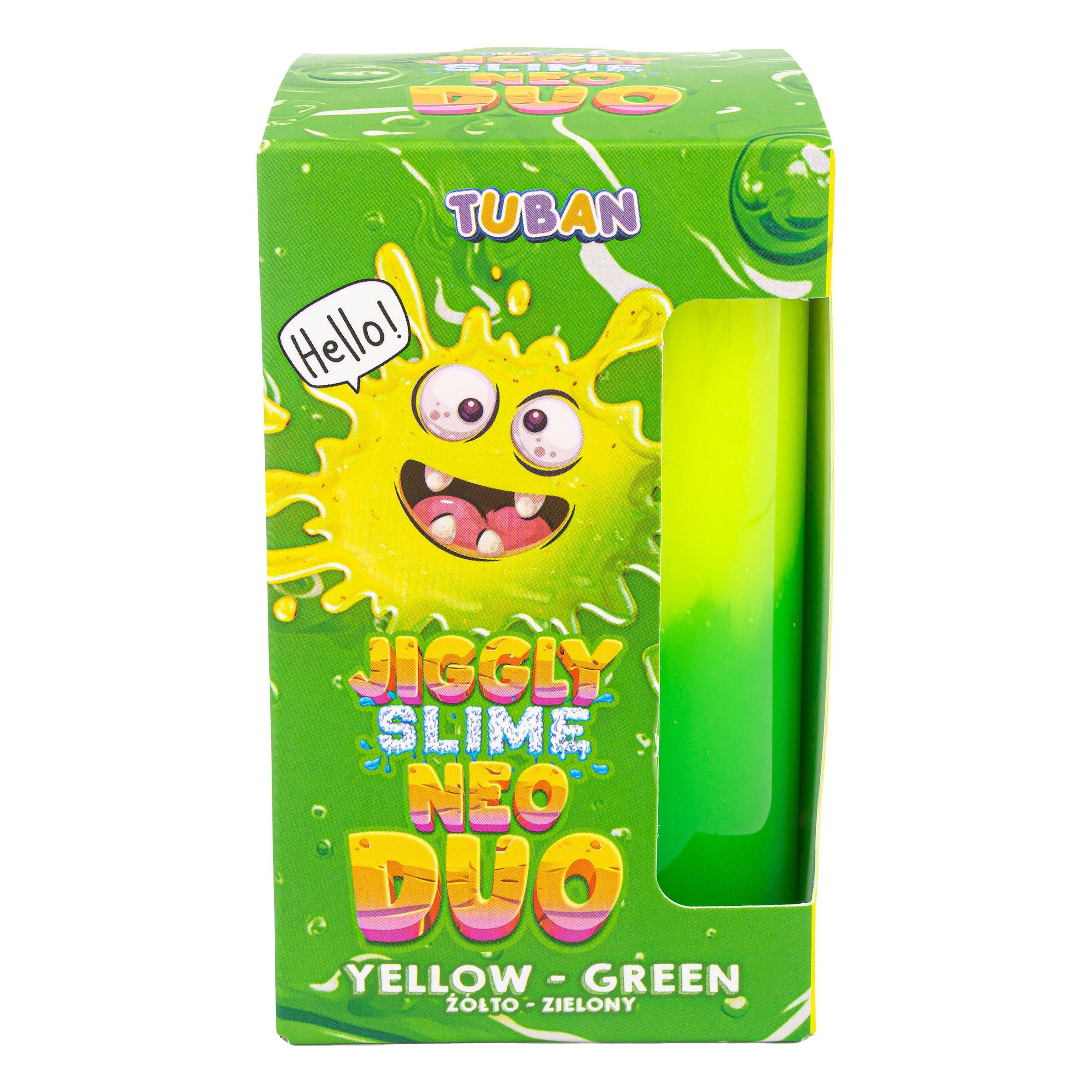 TUBAN - Jiggly Slime Dou Neon Yellow & Green 430g
