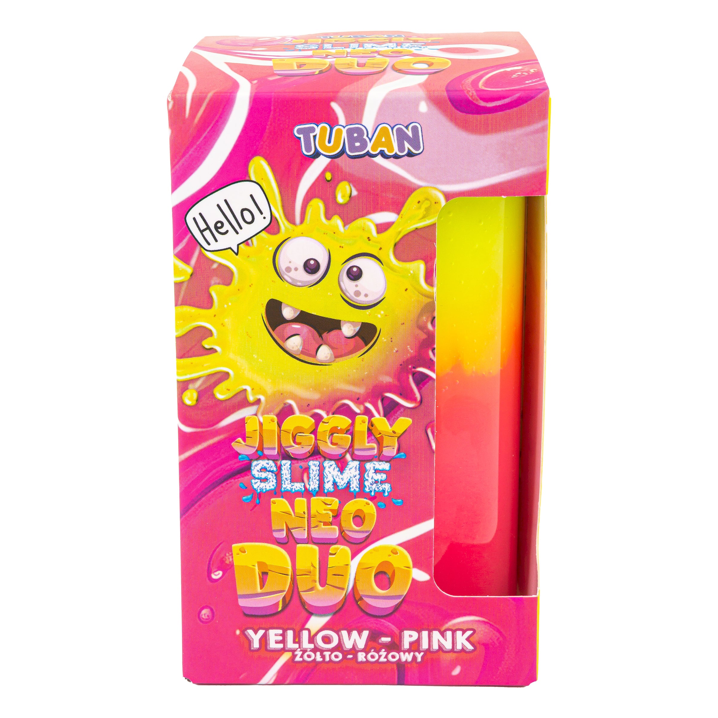TUBAN - Jiggly Slime Dou Neon Yellow & Pink 430g