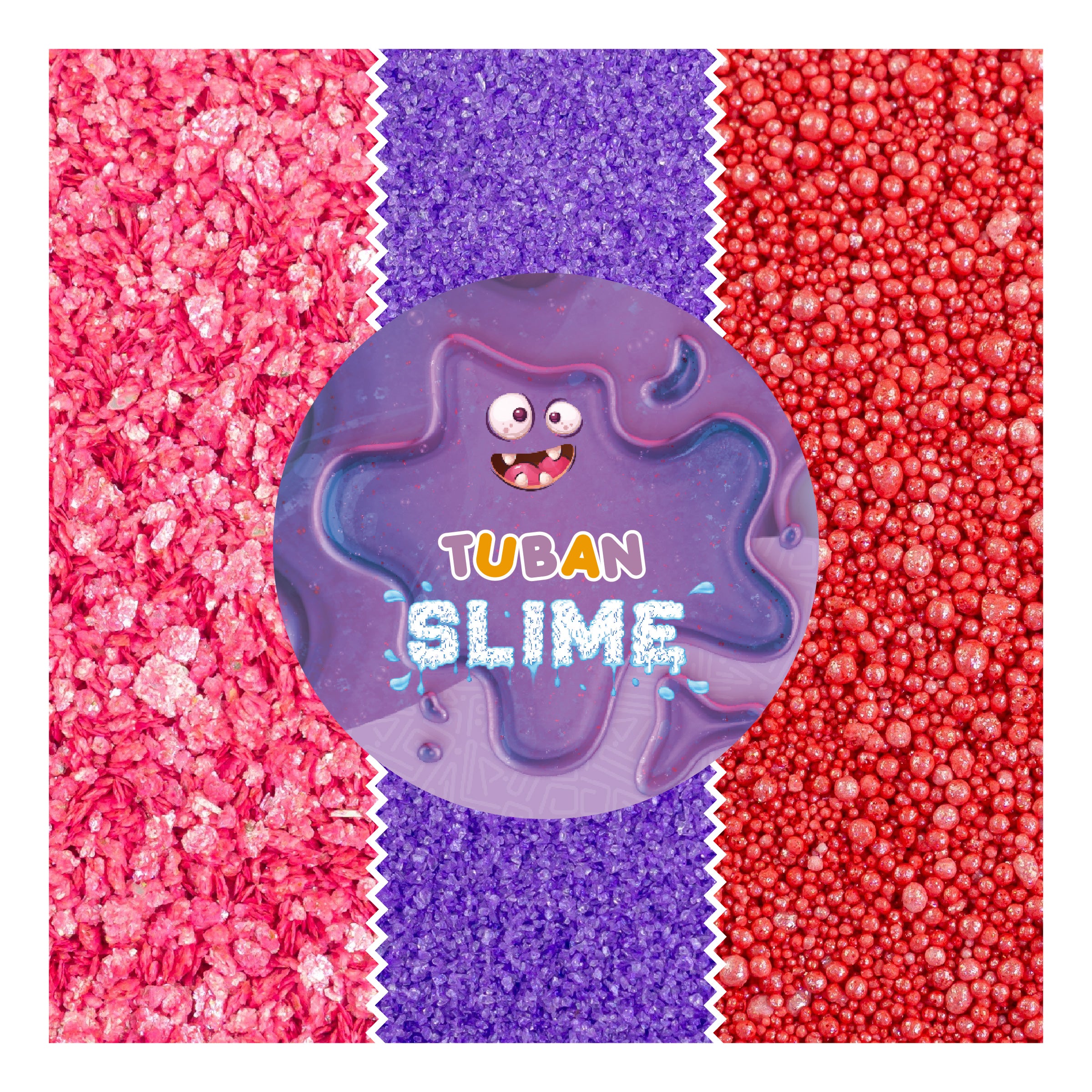 TUBAN - Mineal Glitter rosa 13,5g