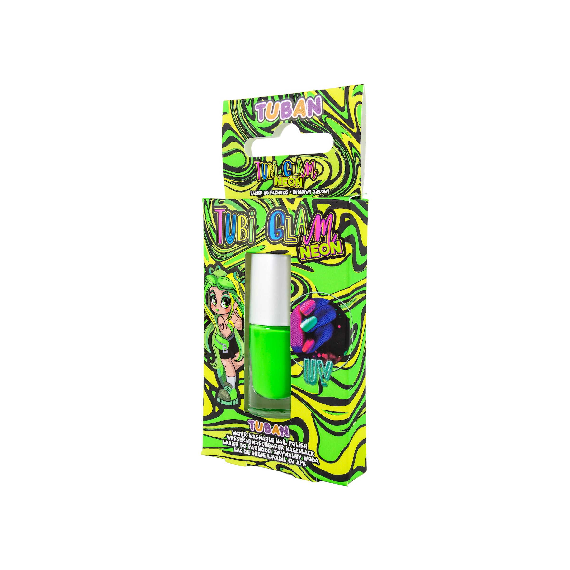 TUBAN - Tubi Glam Nagellack Neon grün