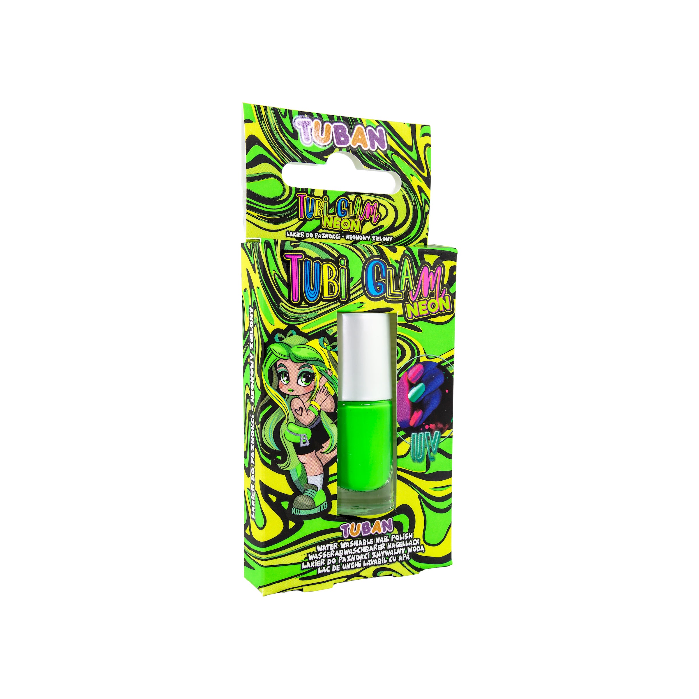 TUBAN - Tubi Glam Nagellack Neon grün