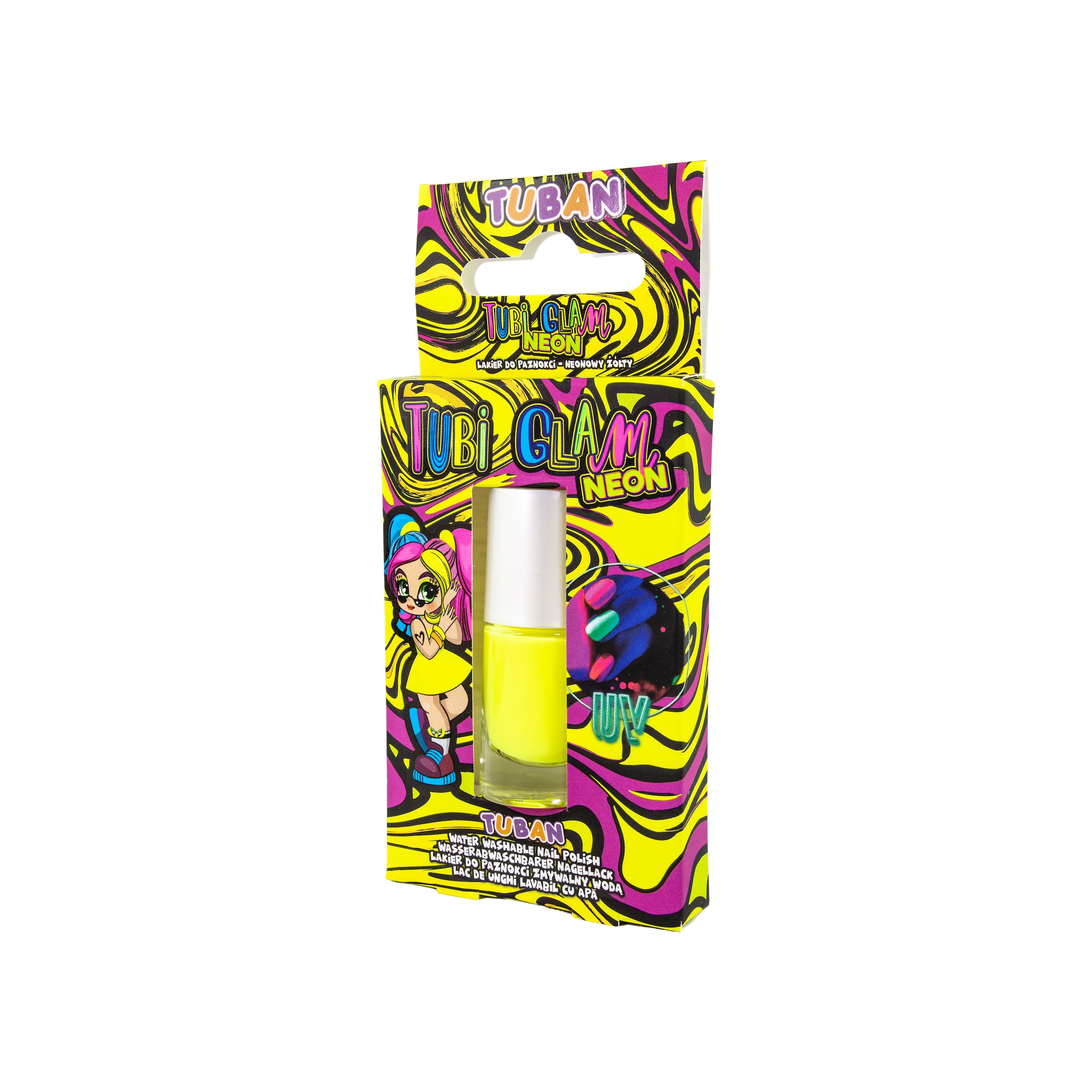TUBAN - Tubi Glam Nagellack Neon gelb