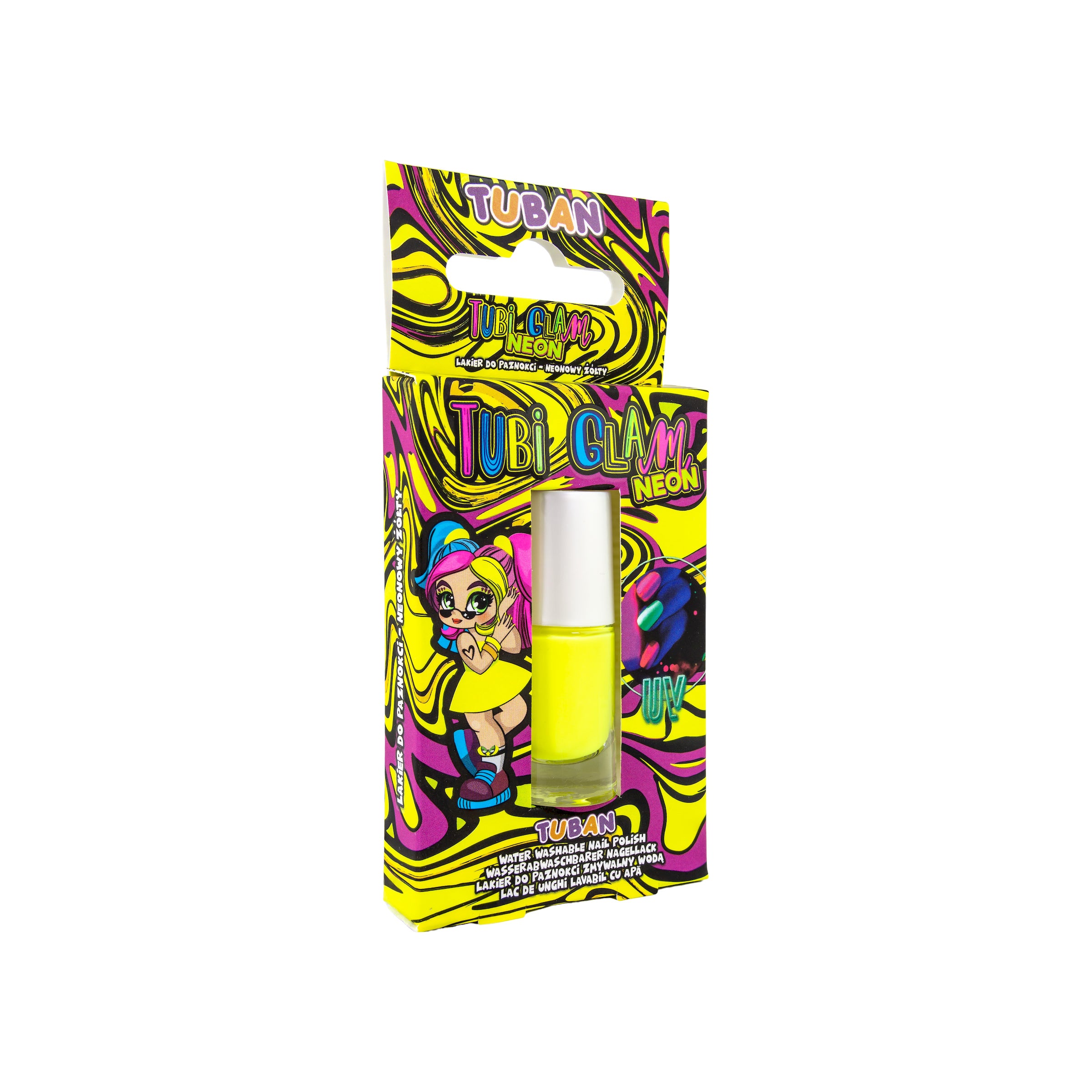 TUBAN - Tubi Glam Nagellack Neon gelb