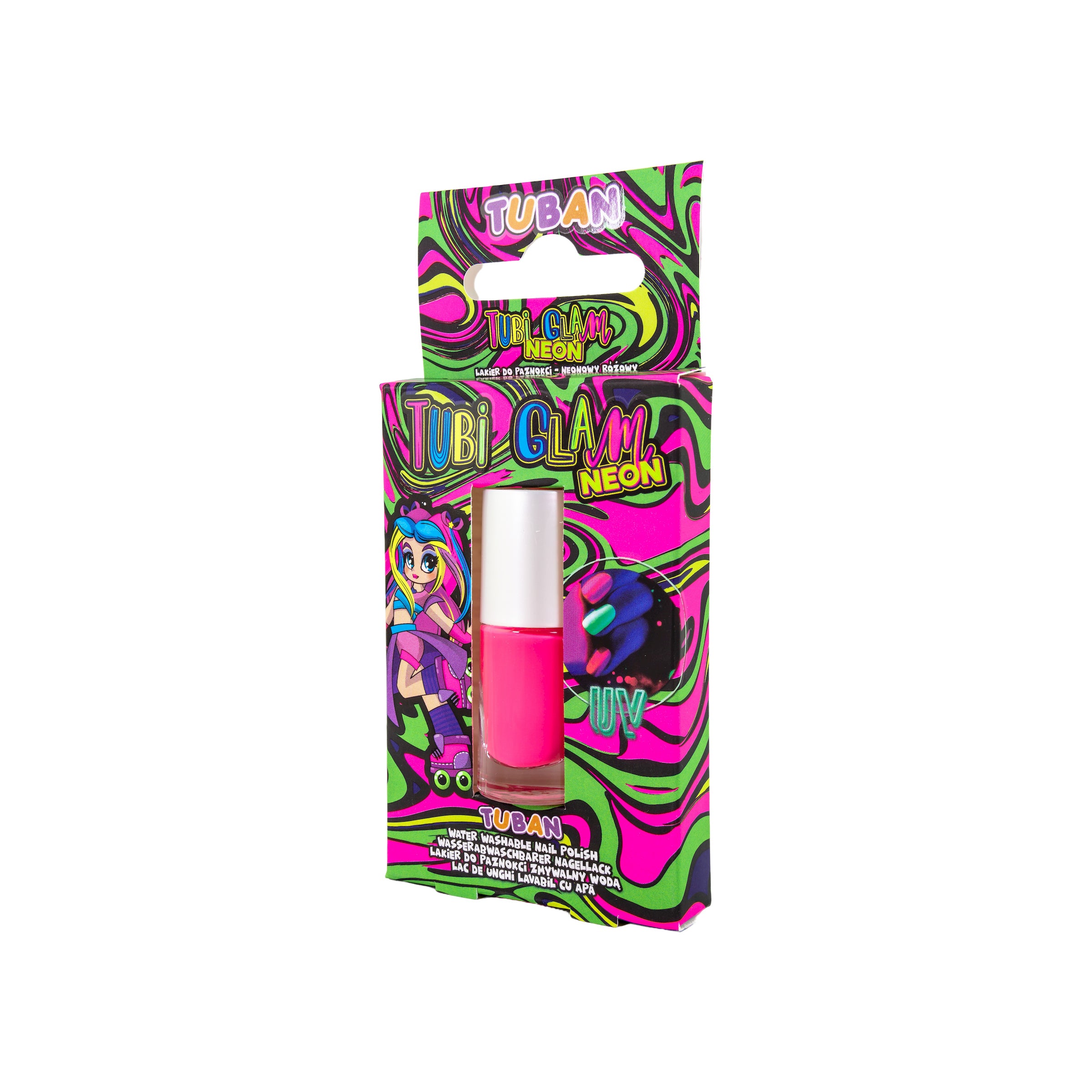 TUBAN - Tubi Glam Nagellack Neon pink