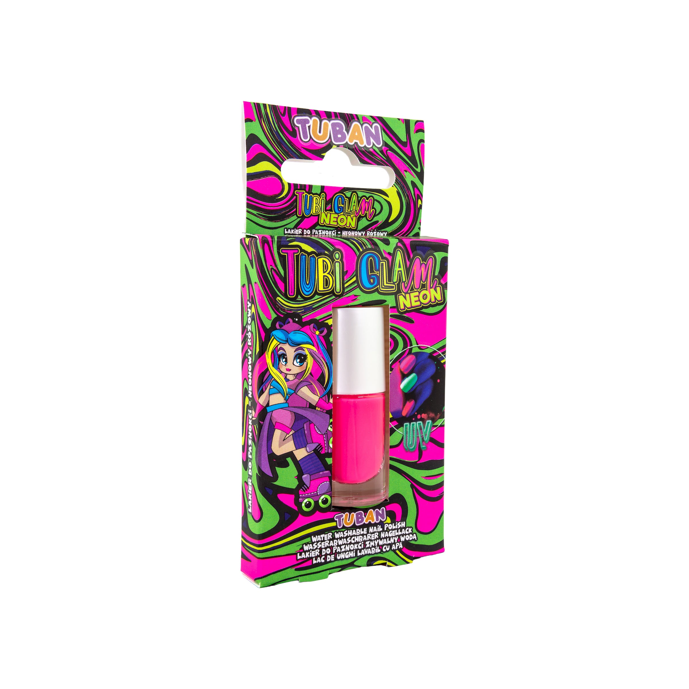 TUBAN - Tubi Glam Nagellack Neon pink