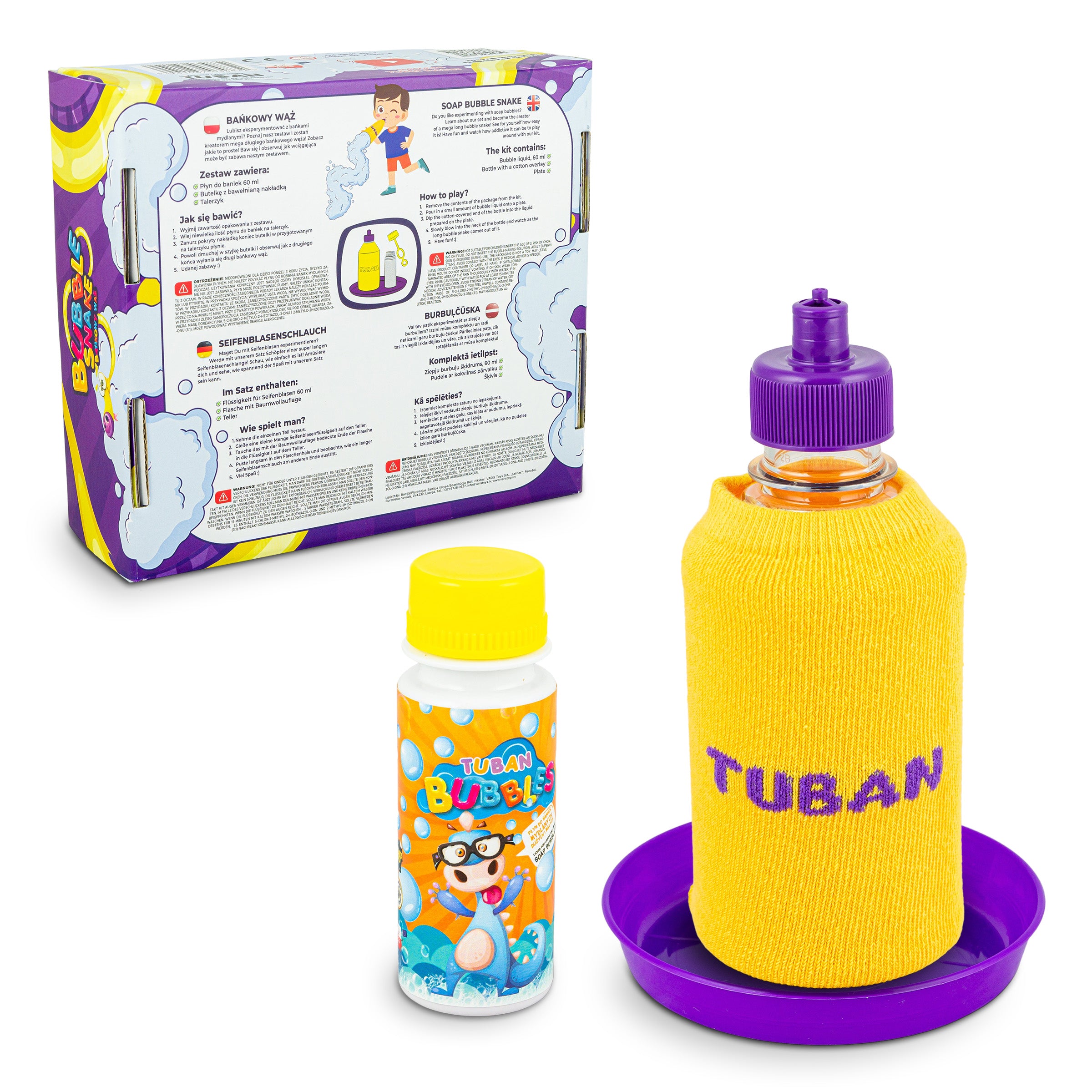 TUBAN - Seifenblasen Bubble Snake