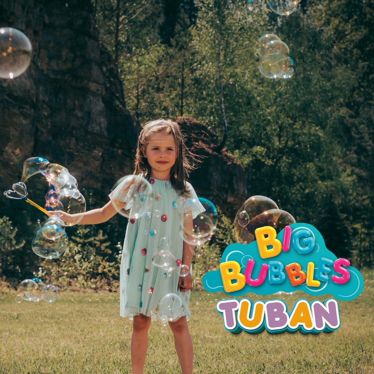 TUBAN - Seifenblasen Bubble Ring Butterfly