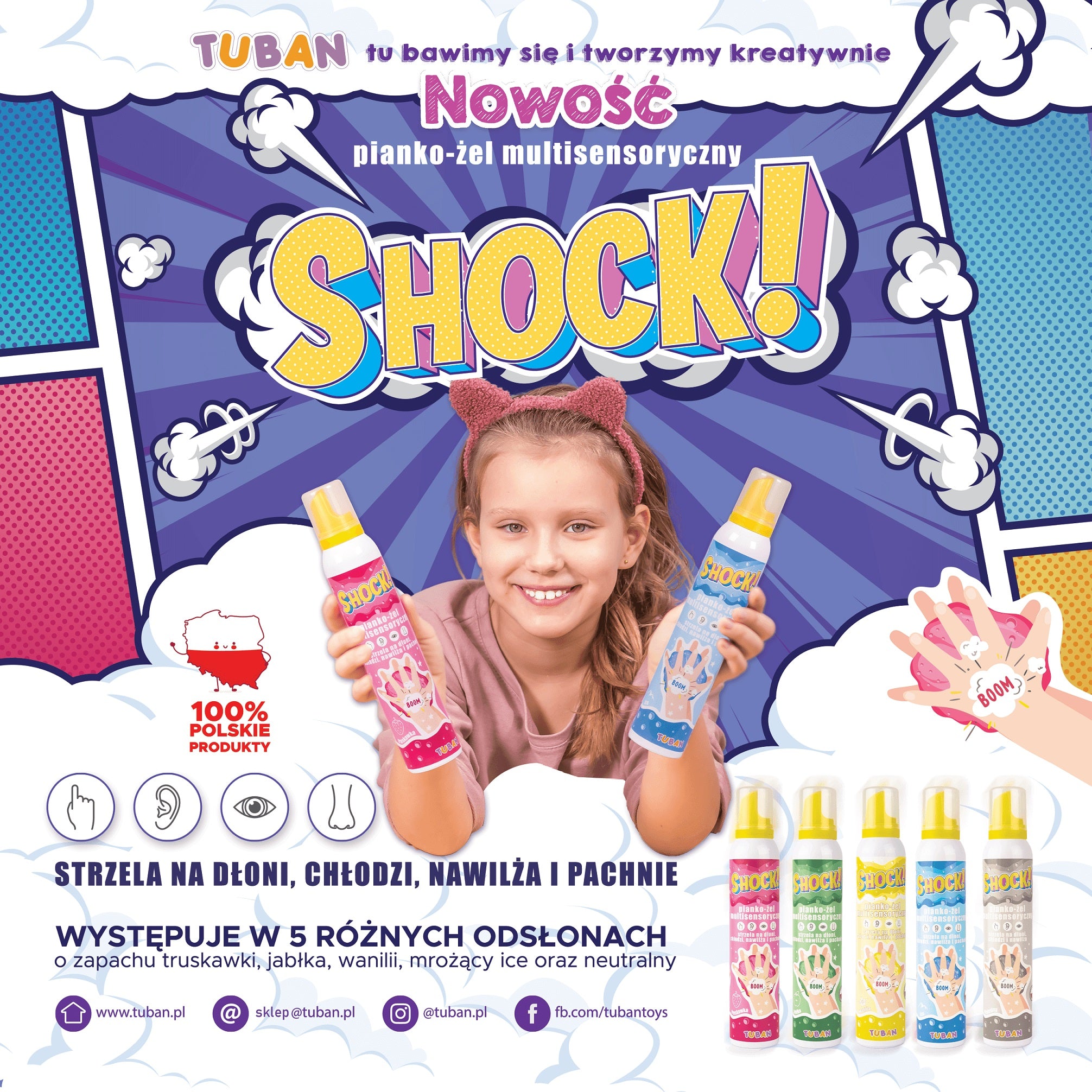 TUBAN - Schaum-Gel 200ml "Ice"