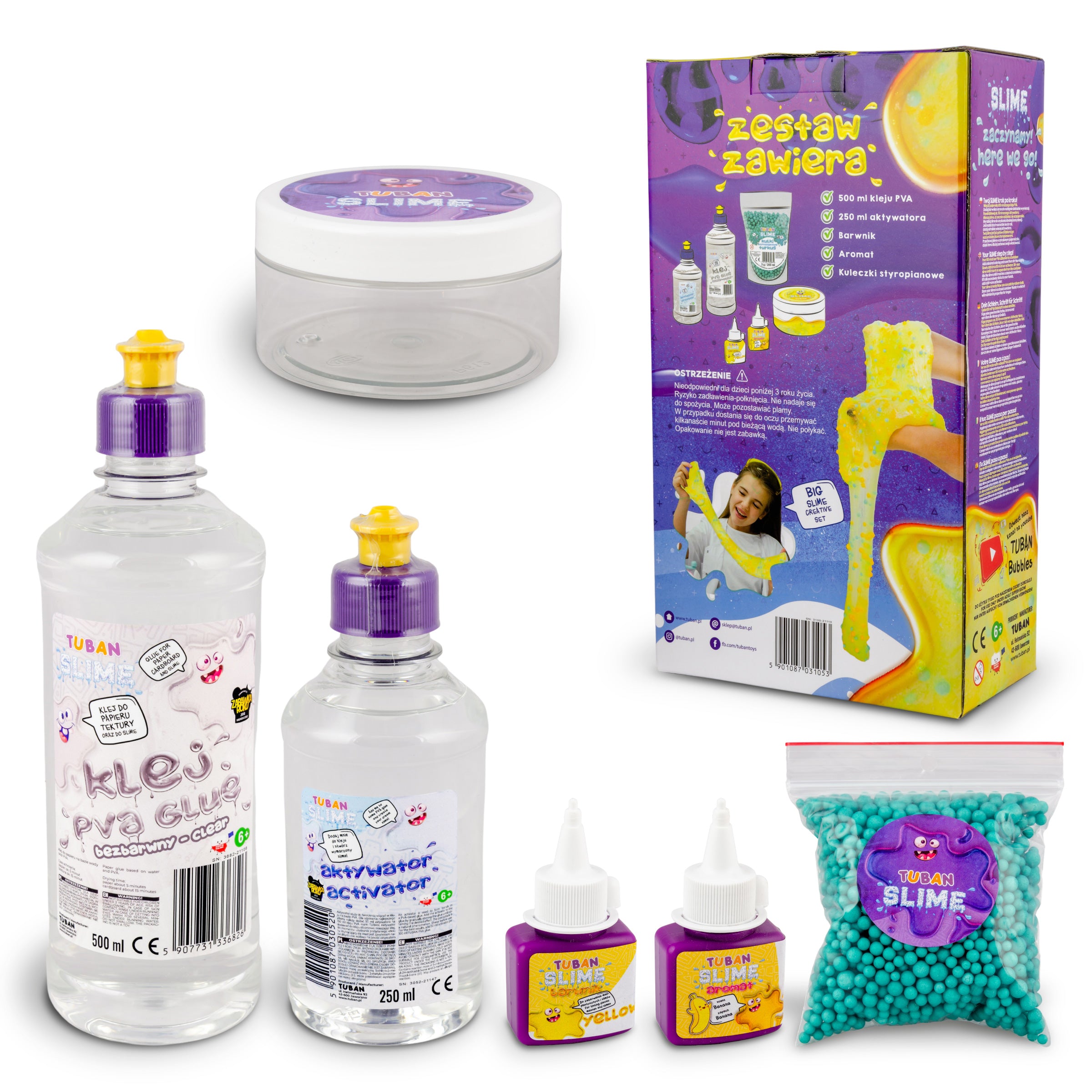 TUBAN - Slime Set "Creative Kit"
