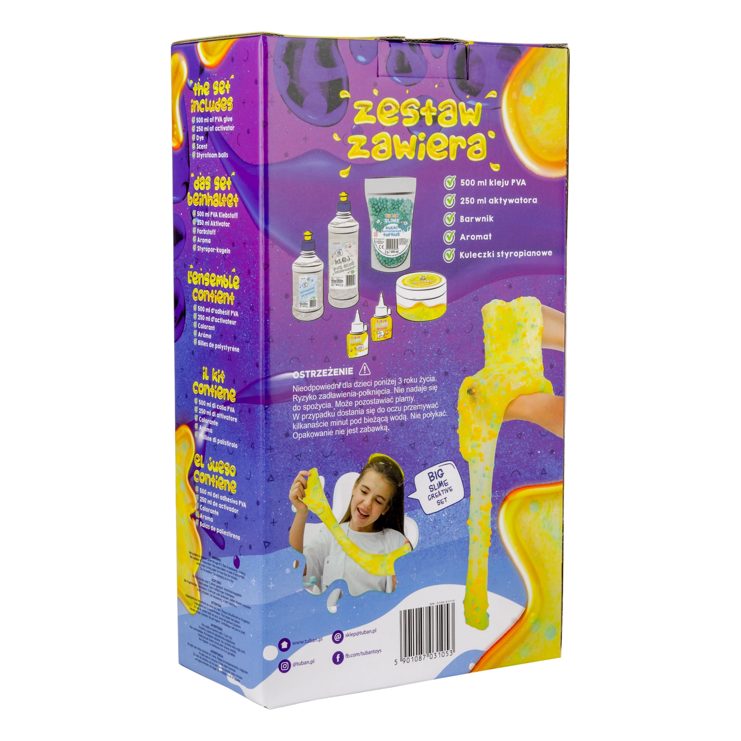 TUBAN - Slime Set "Creative Kit"