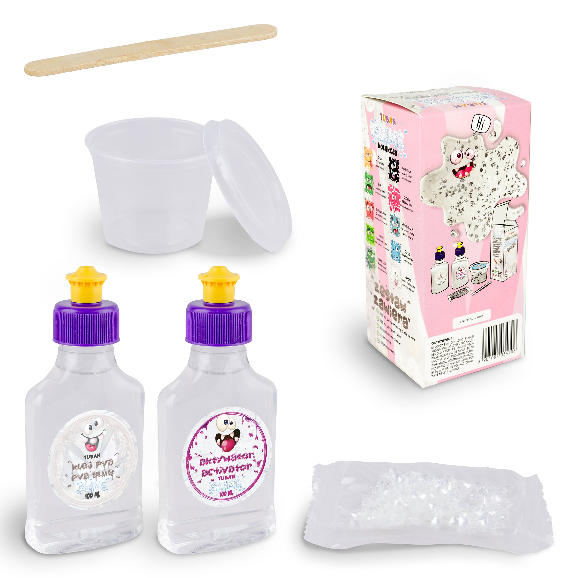 TUBAN - Slime Set "Diamond"