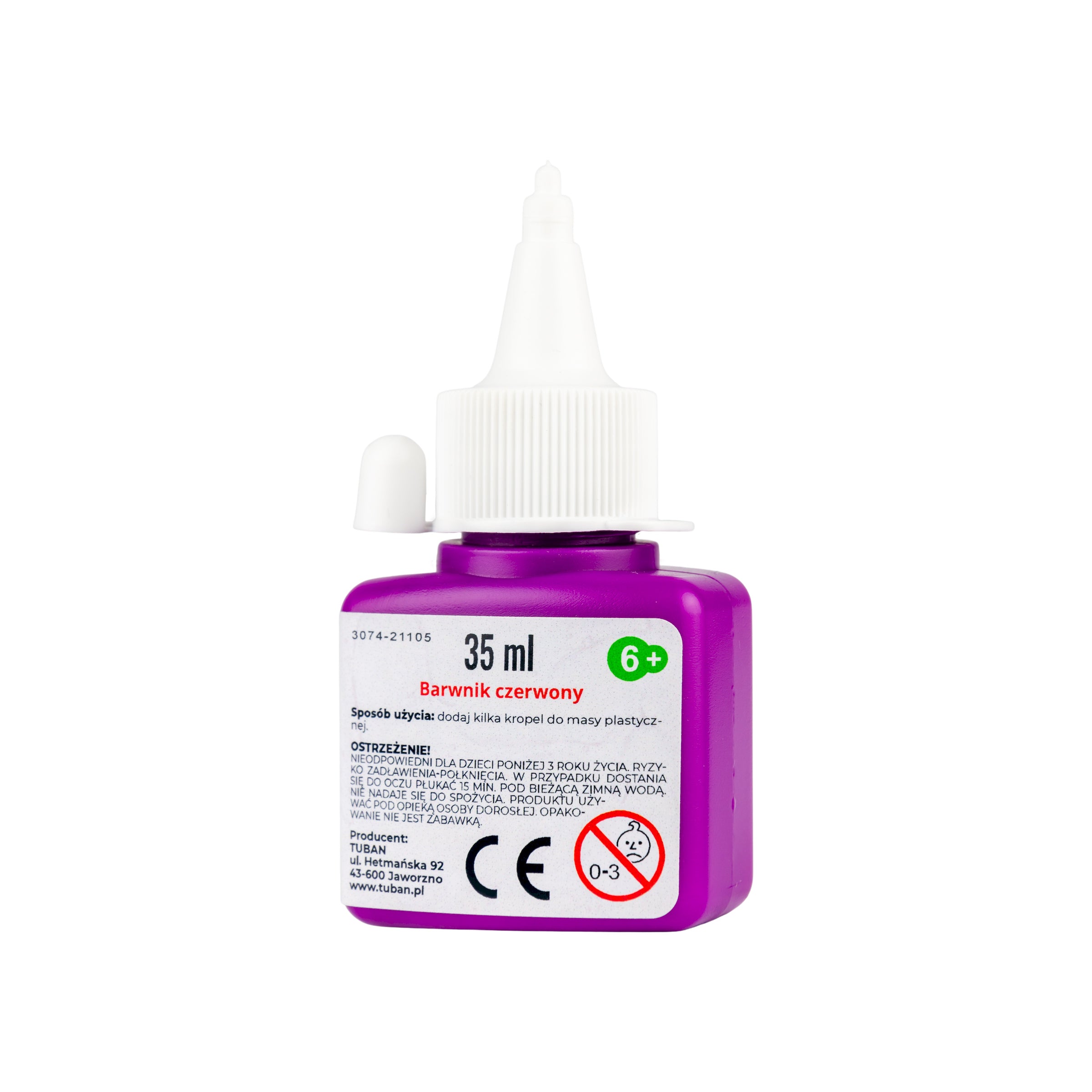 TUBAN - Slime Farbstoff rot 35ml