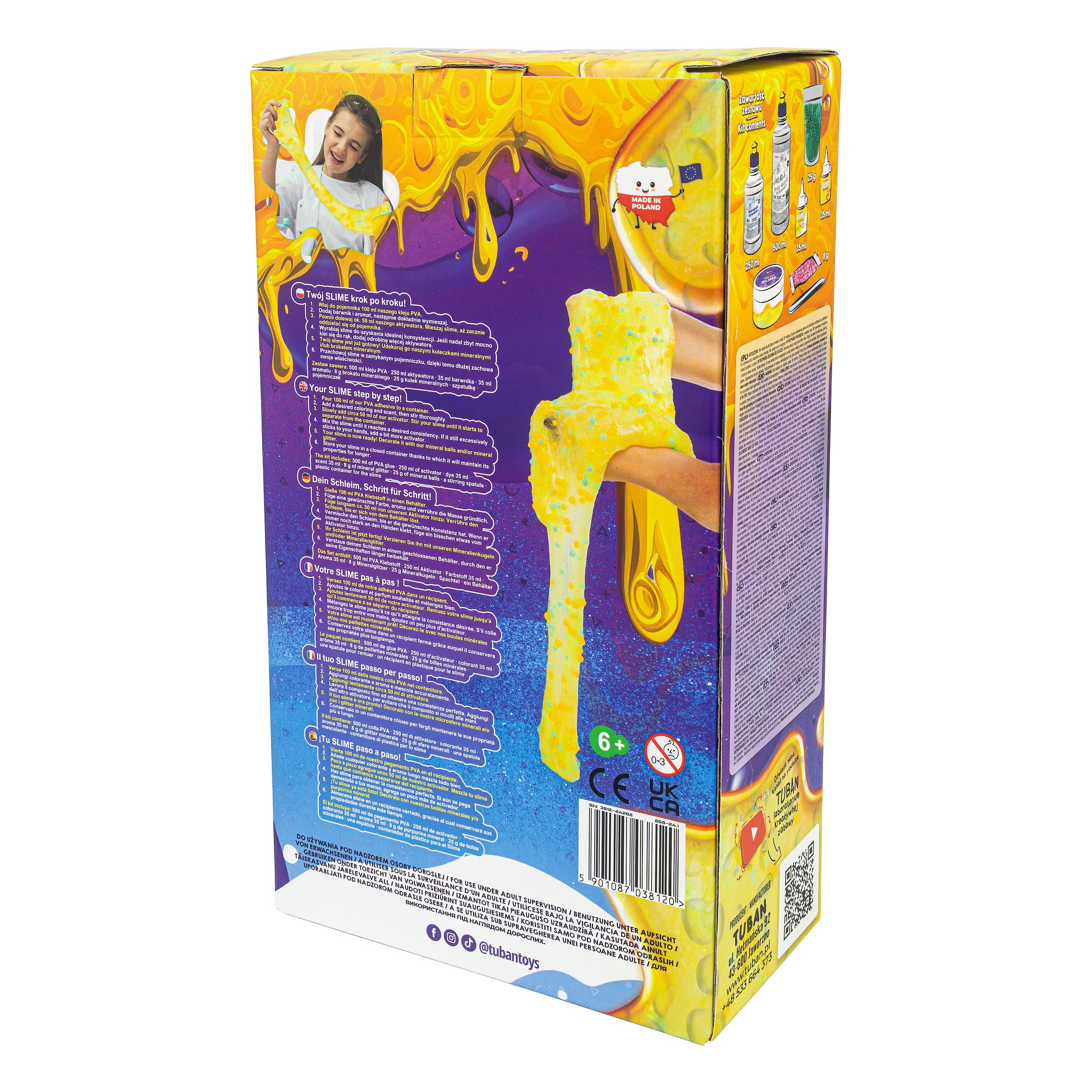 TUBAN - DIY Slime Set Sensory