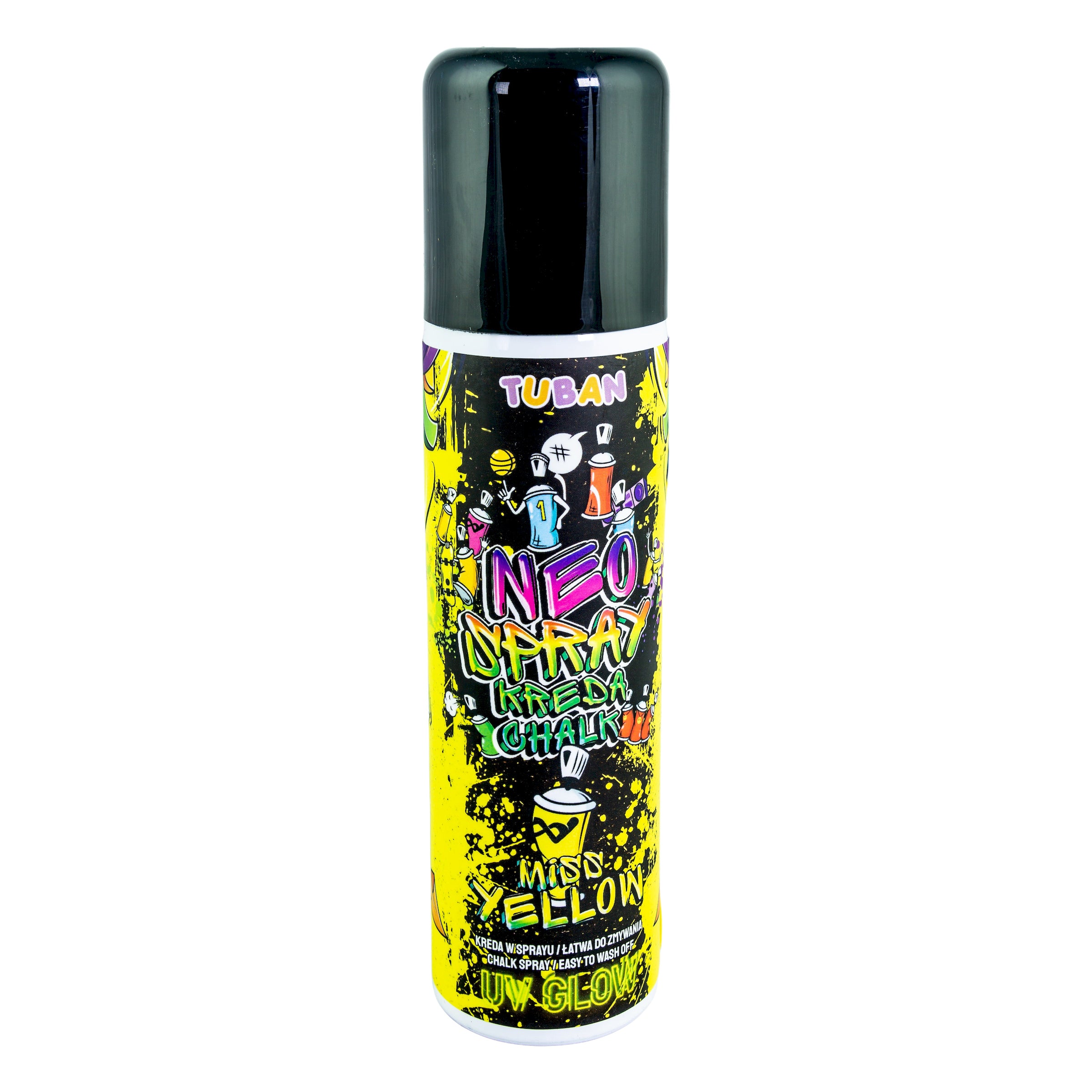 TUBAN - Kreidespray Neon gelb 150ml