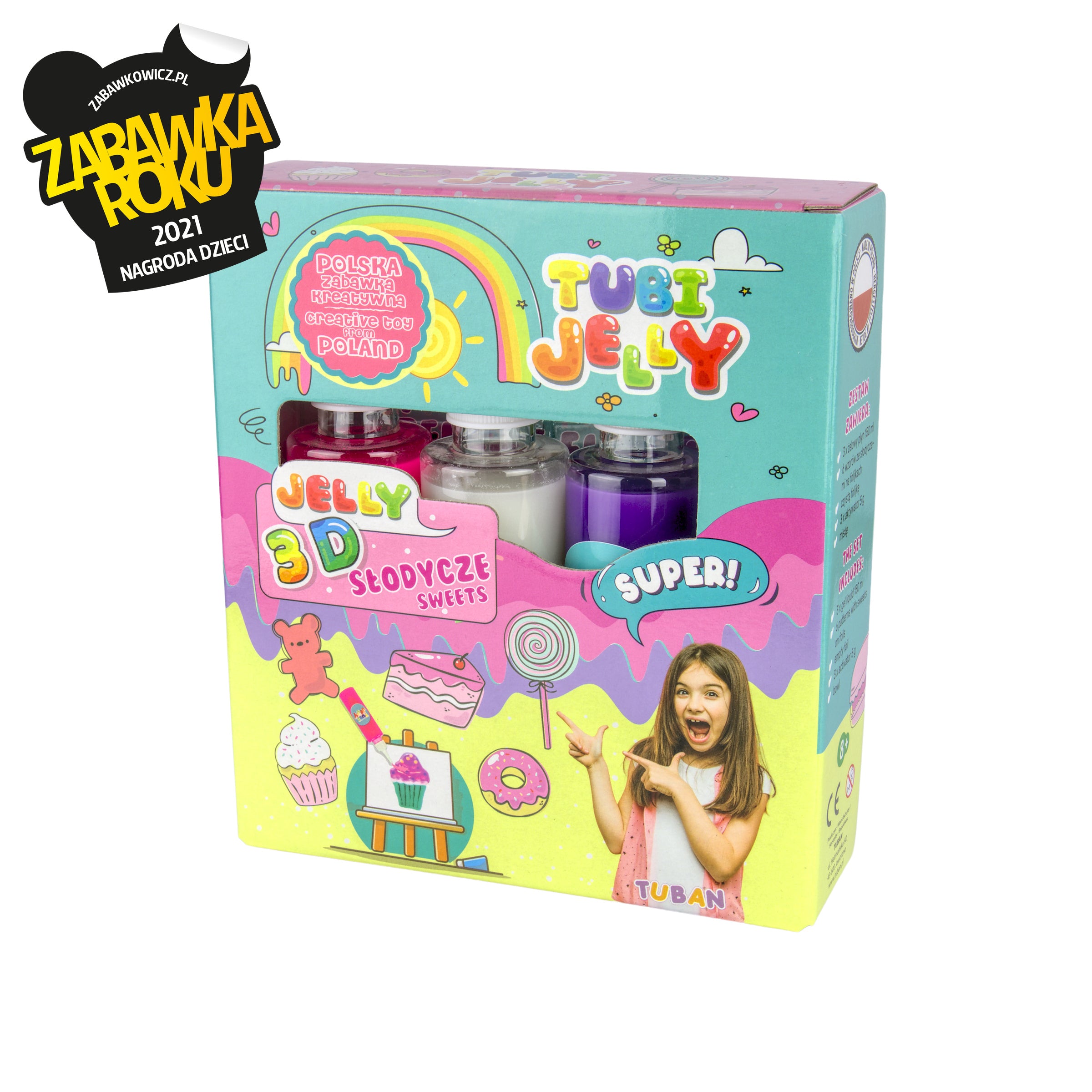 TUBAN - Tubi Jelly 3er Set "Sweets"