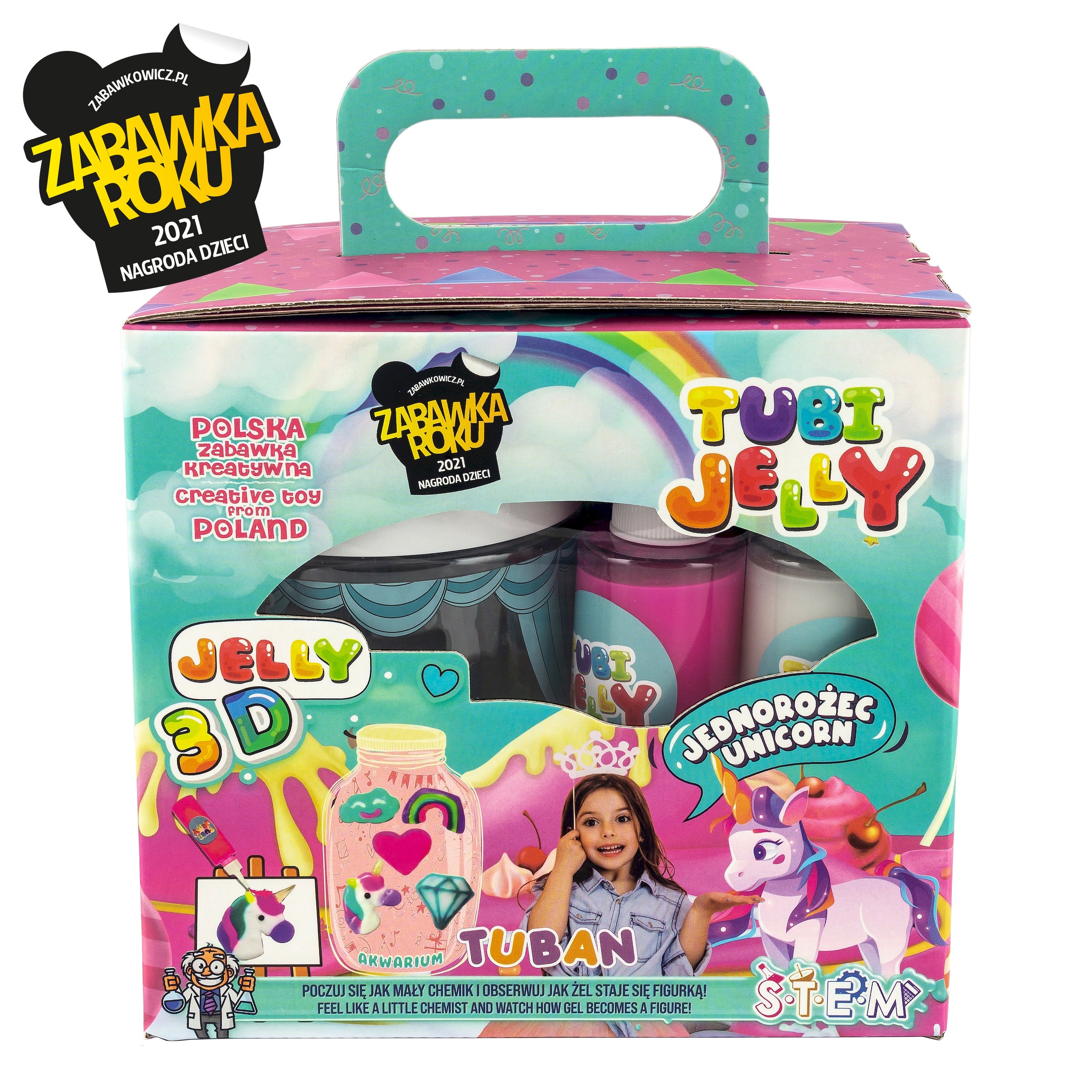 TUBAN - Tubi Jelly Aquarium 6er Set "Unicorn"