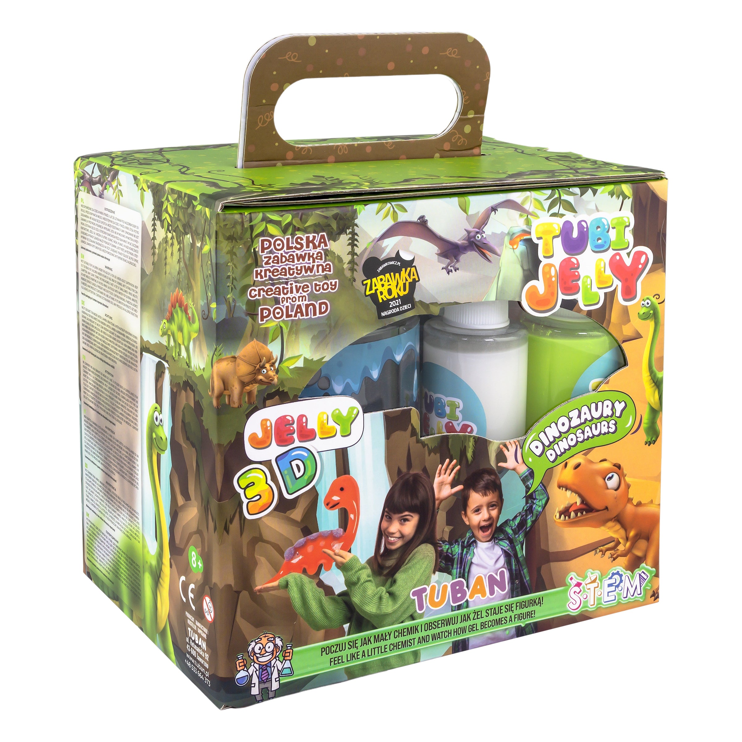 TUBAN - Tubi Jelly Aquarium 6er Set "Dino"