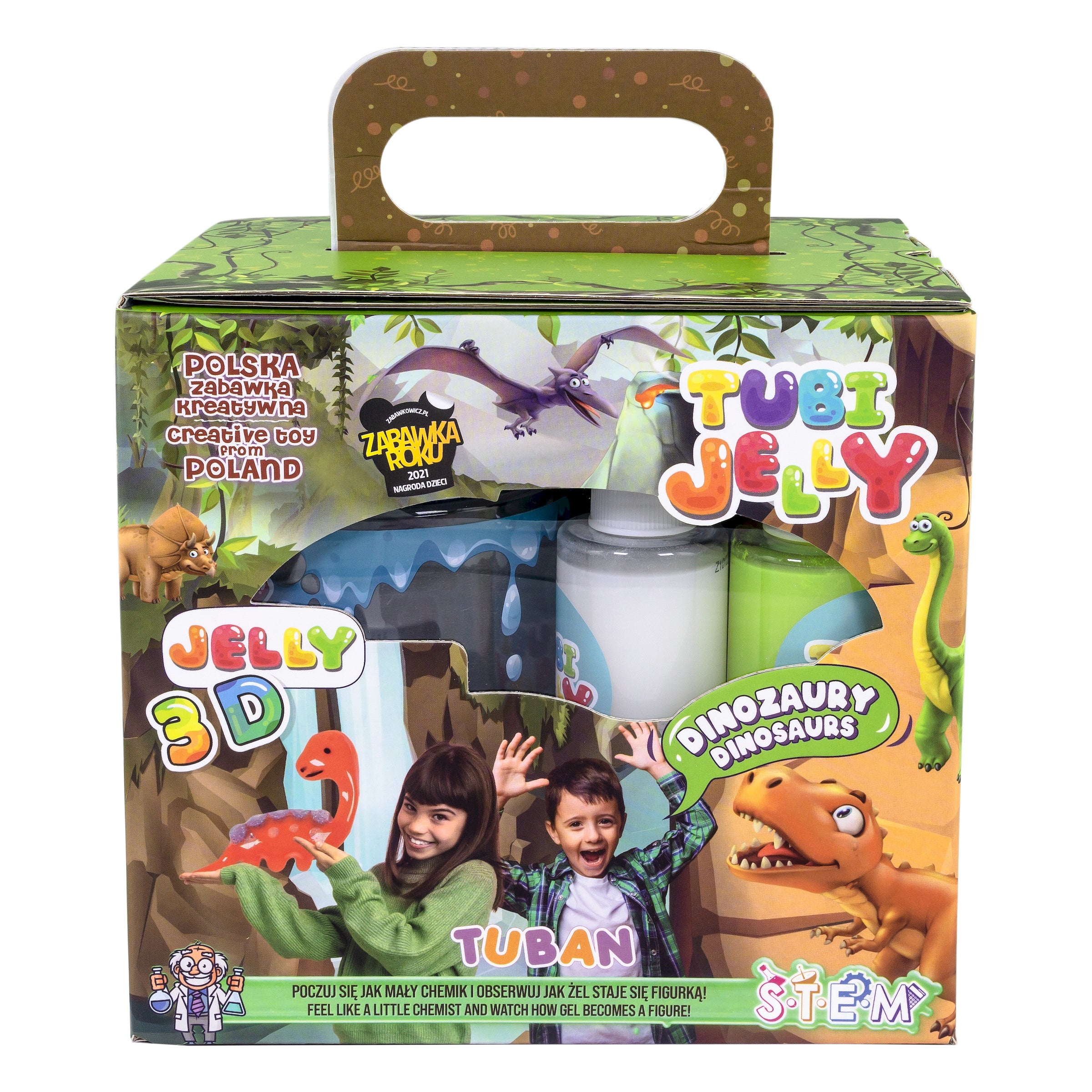 TUBAN - Tubi Jelly Aquarium 6er Set "Dino"