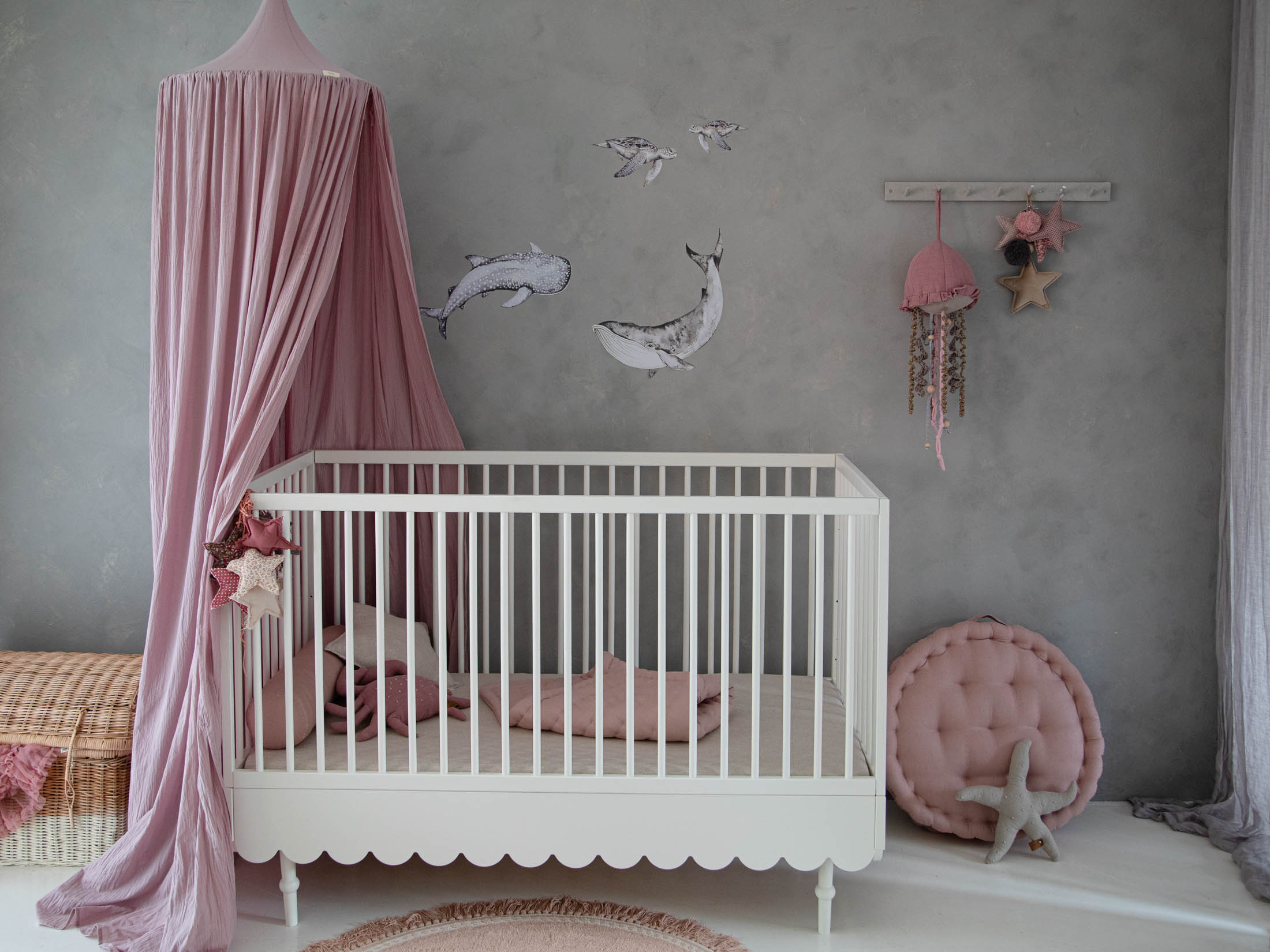 Wood Luck - Bett Babushka 70x140 off-white