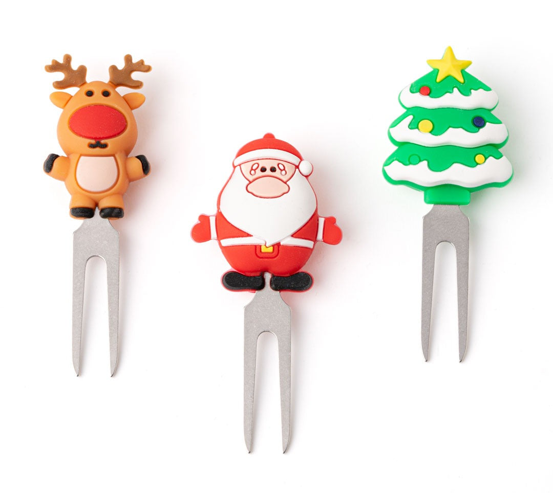 LEKKABOX - Edelstahl Piekser Weihnachten 3er Set