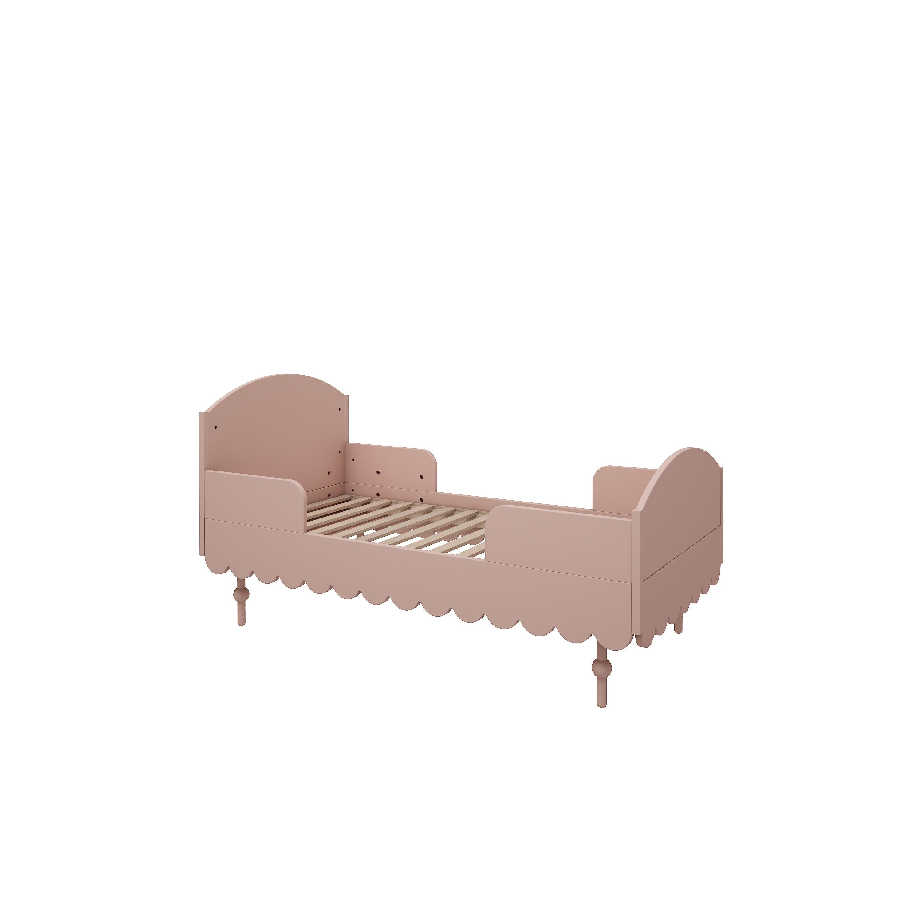 Wood Luck - Bett Babushka 70x140 natural pink