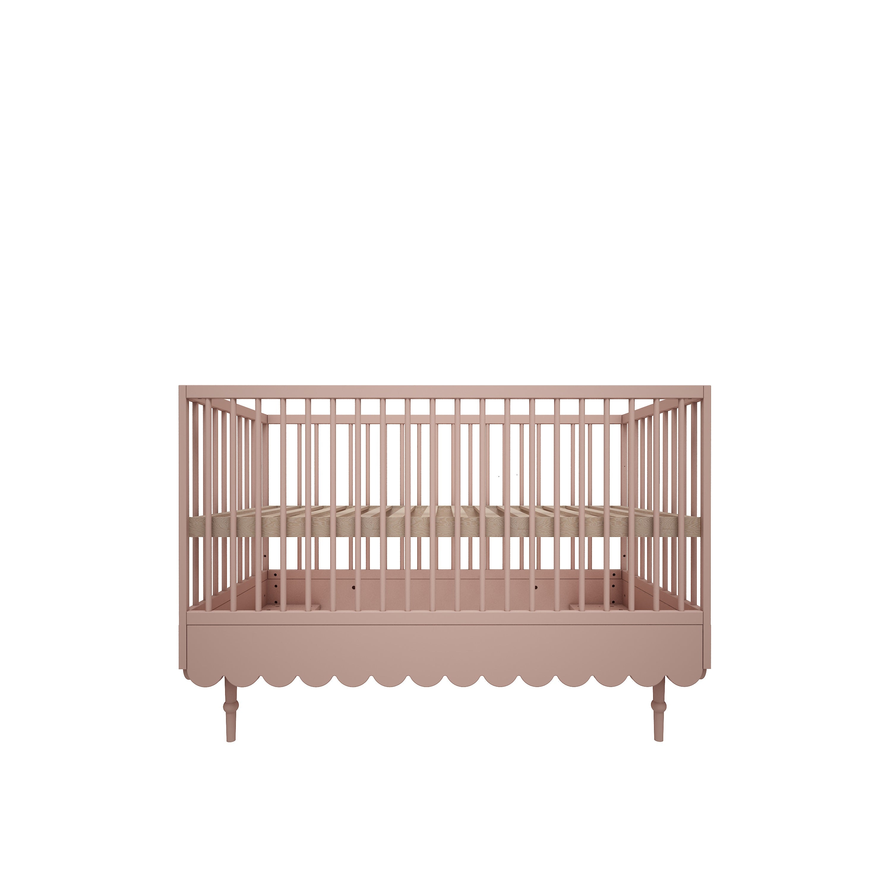 Wood Luck - Bett Babushka 70x140 natural pink
