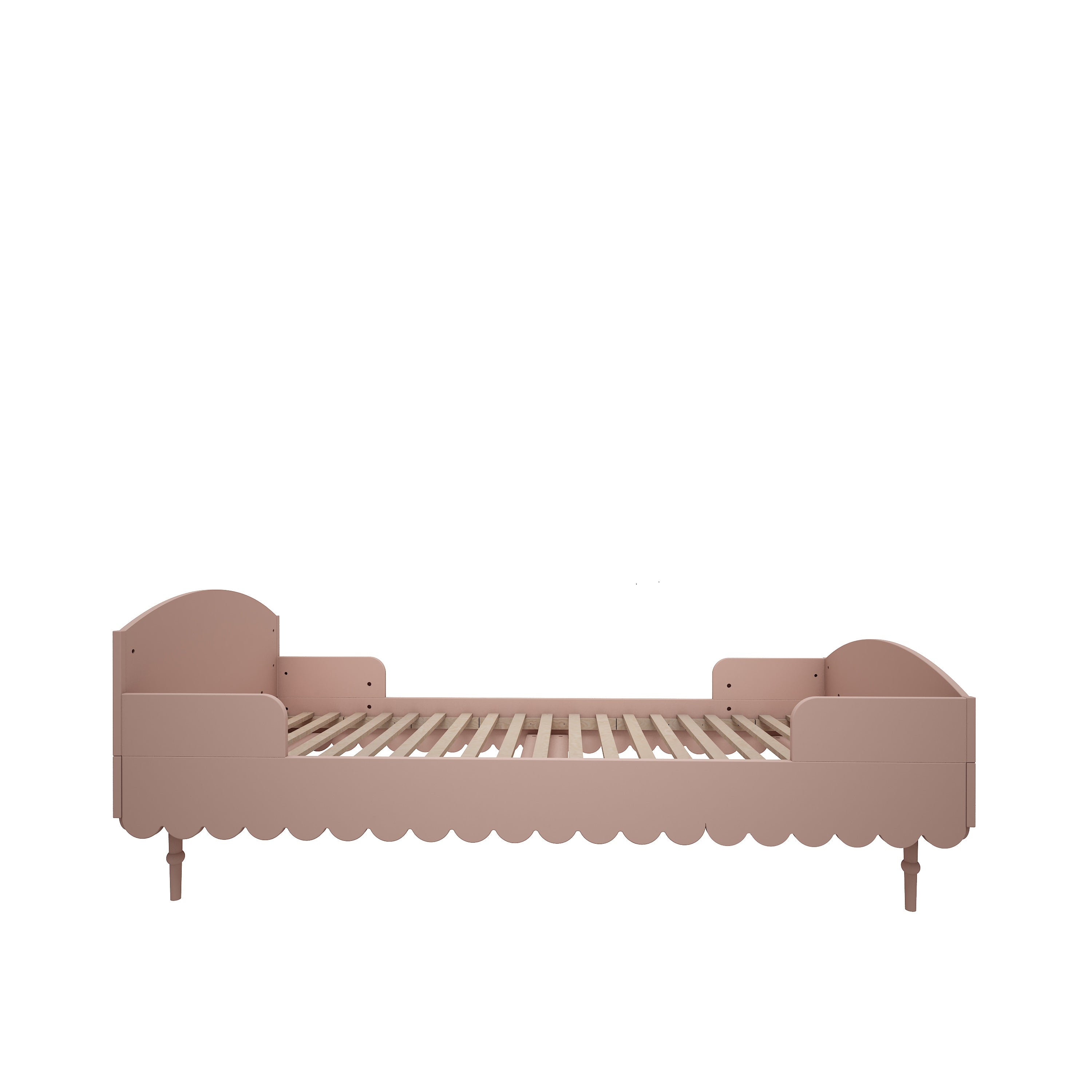 Wood Luck - Bett Babushka 90x200 natural pink