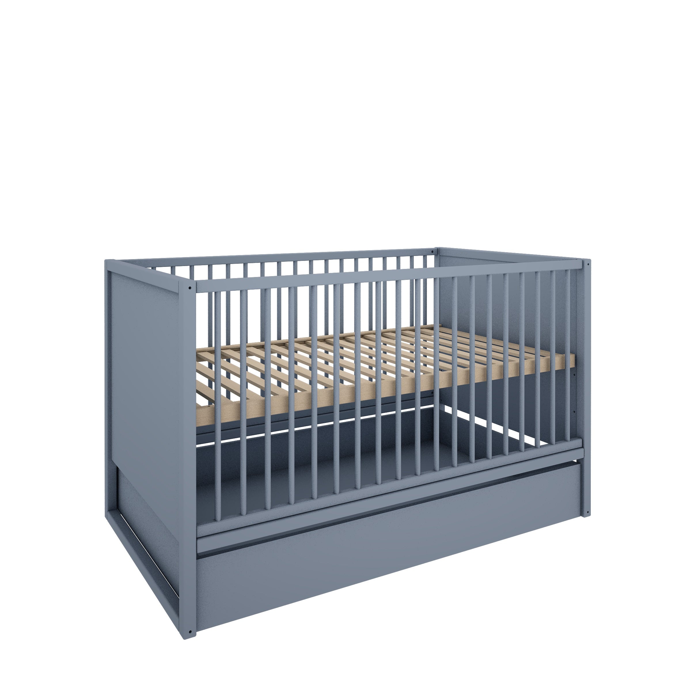 Wood Luck - Bett Tweens 70x140 cm muted blue