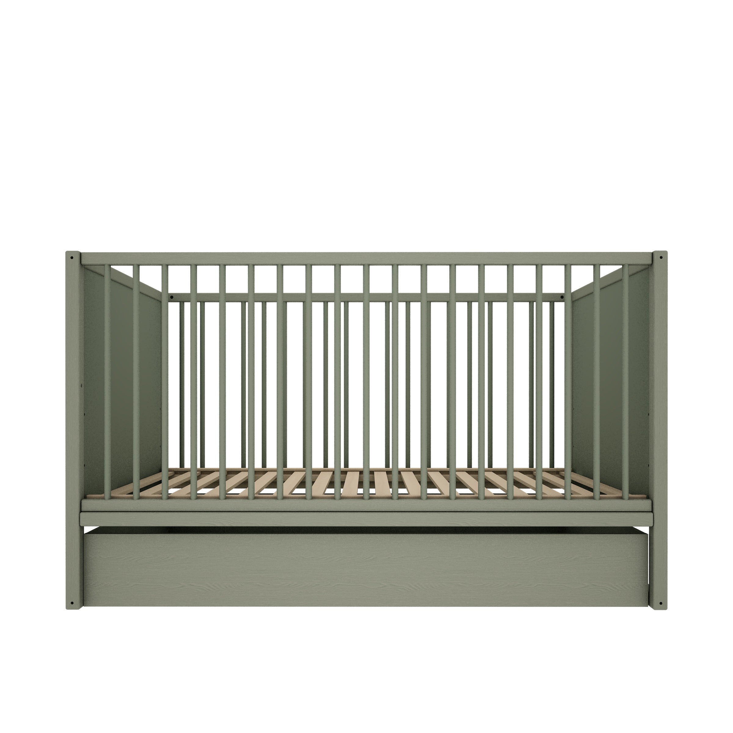 Wood Luck - Bett Tweens 70x140 cm eucalyptus - mit Schublade