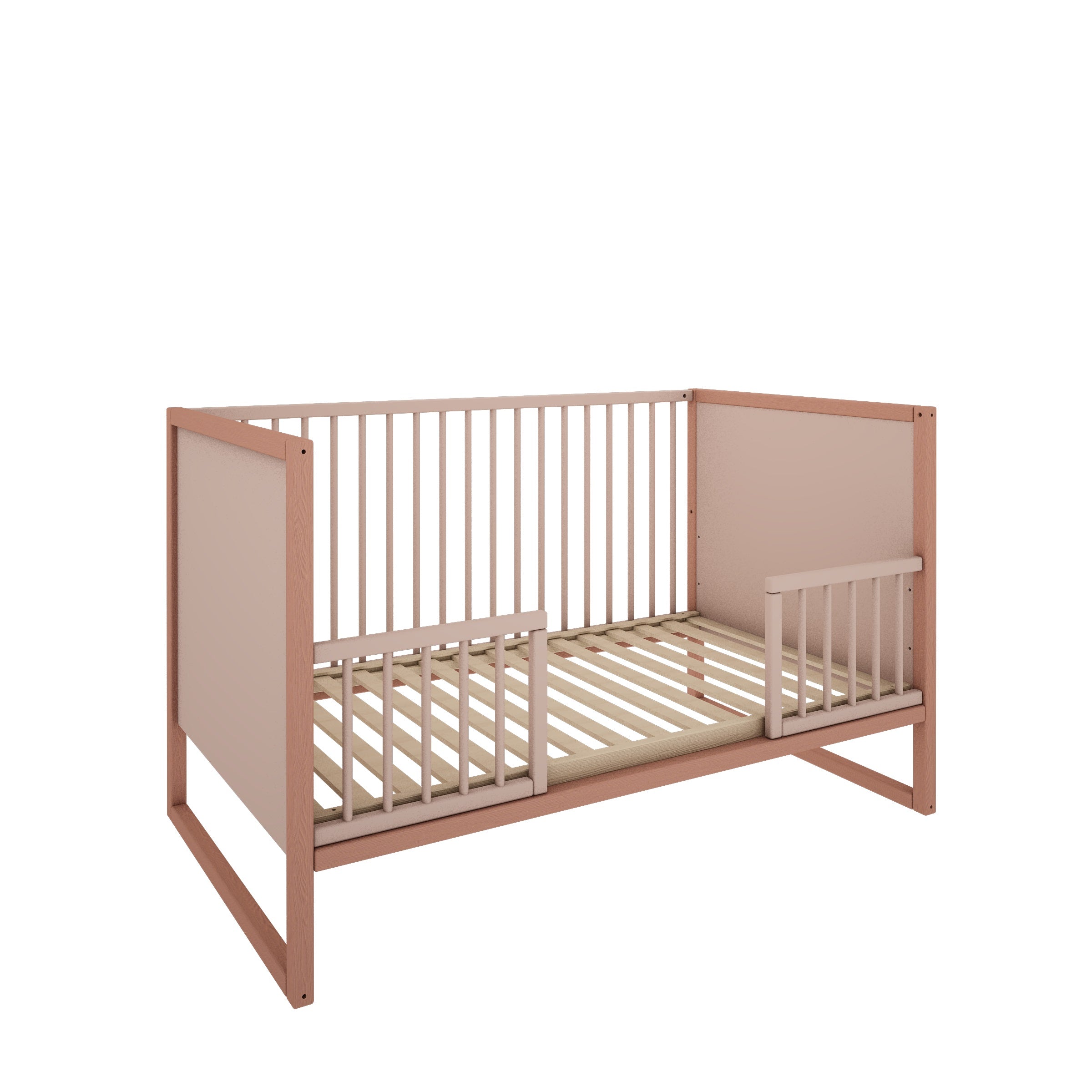 Wood Luck - Bett Tweens 70x140 cm pink-coral