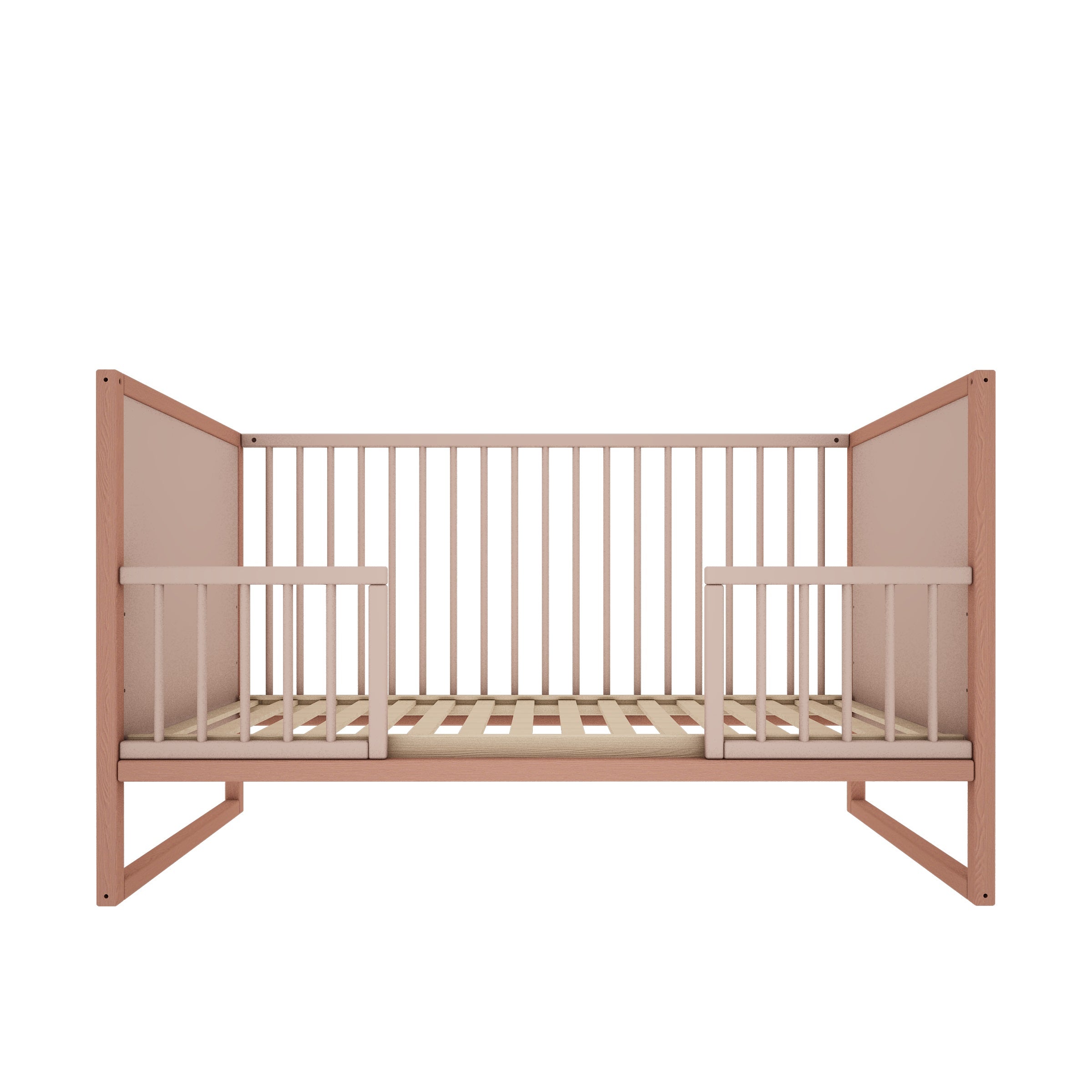 Wood Luck - Bett Tweens 70x140 cm pink-coral